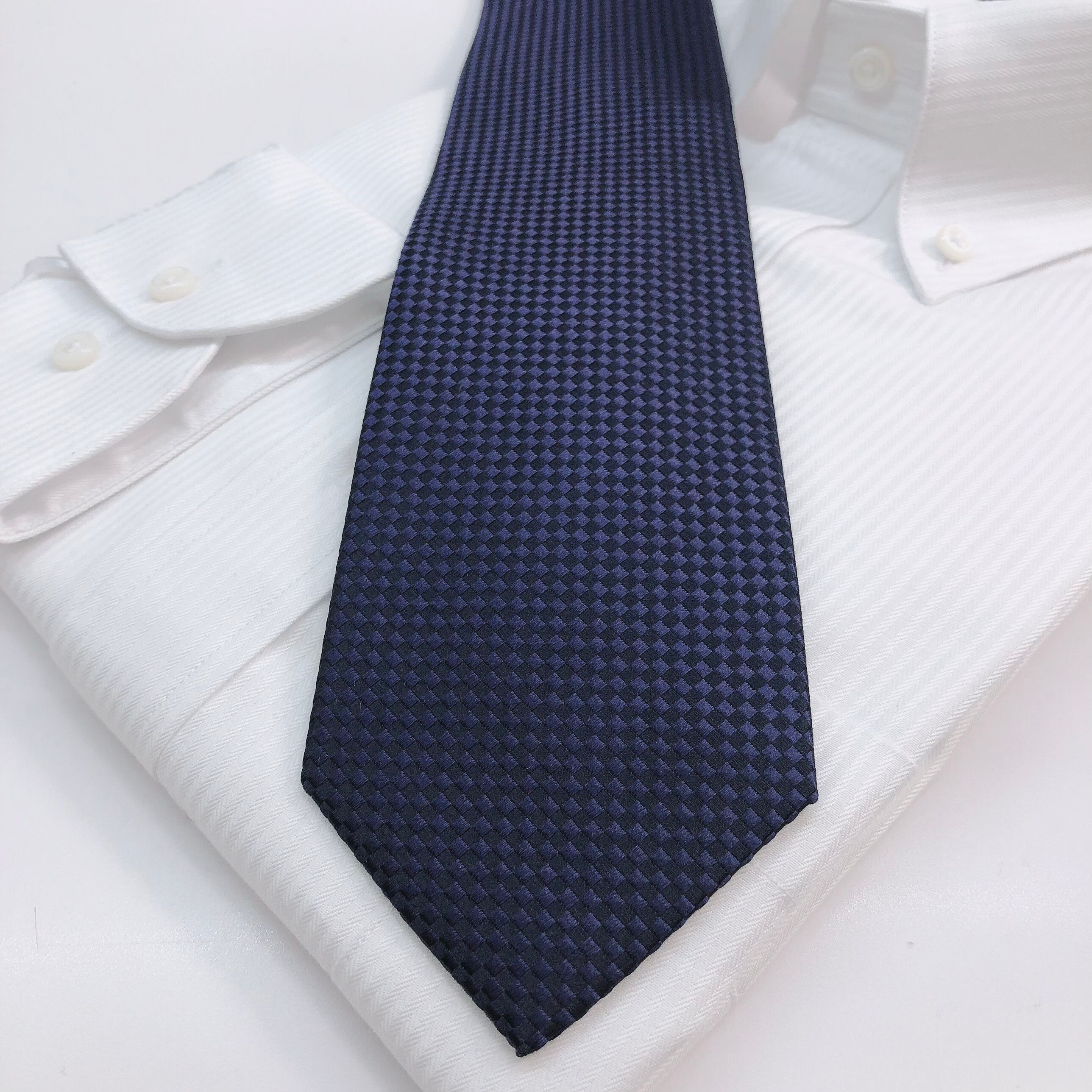 ソリッドタイ【紺】