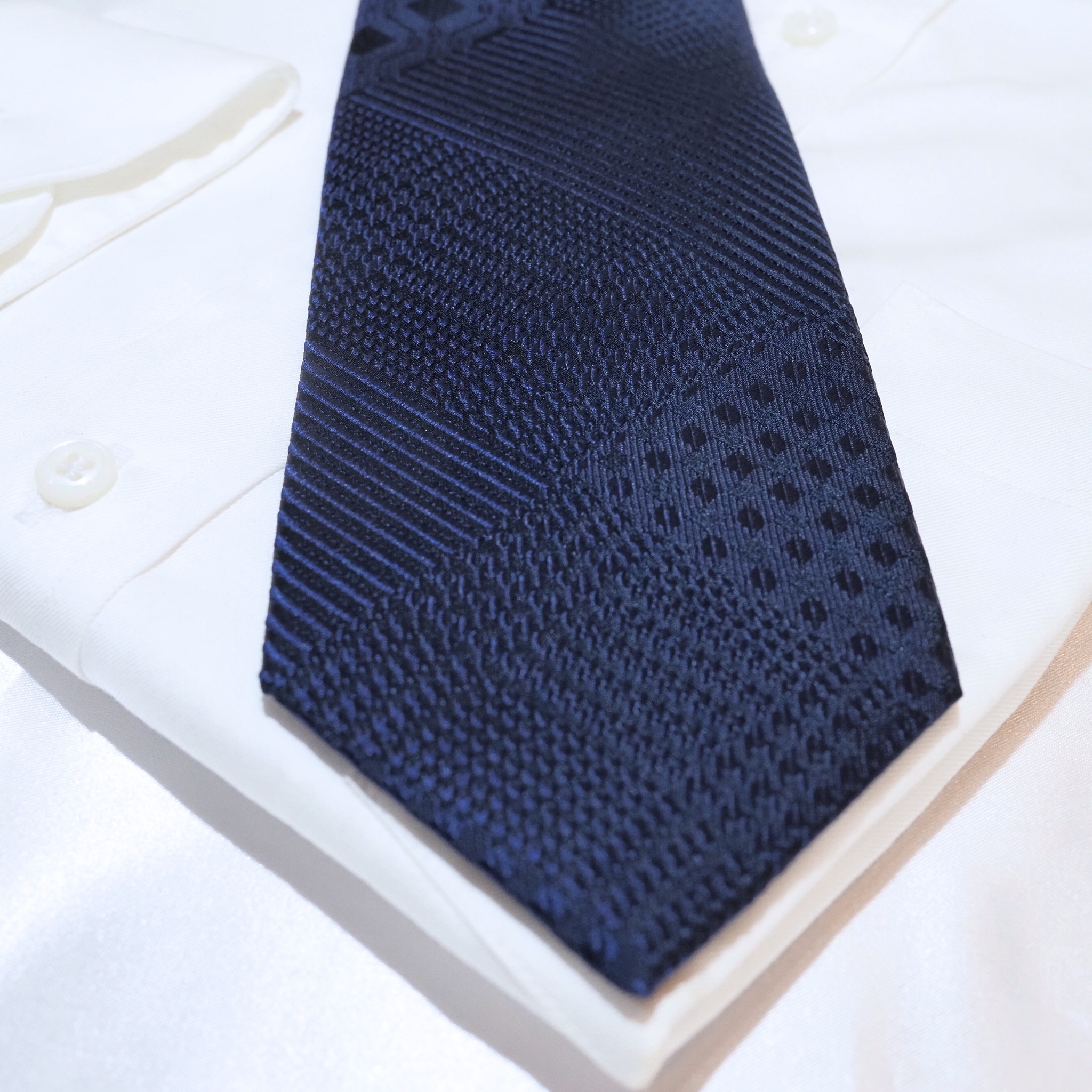 オリジナルソリッドタイ【紺】