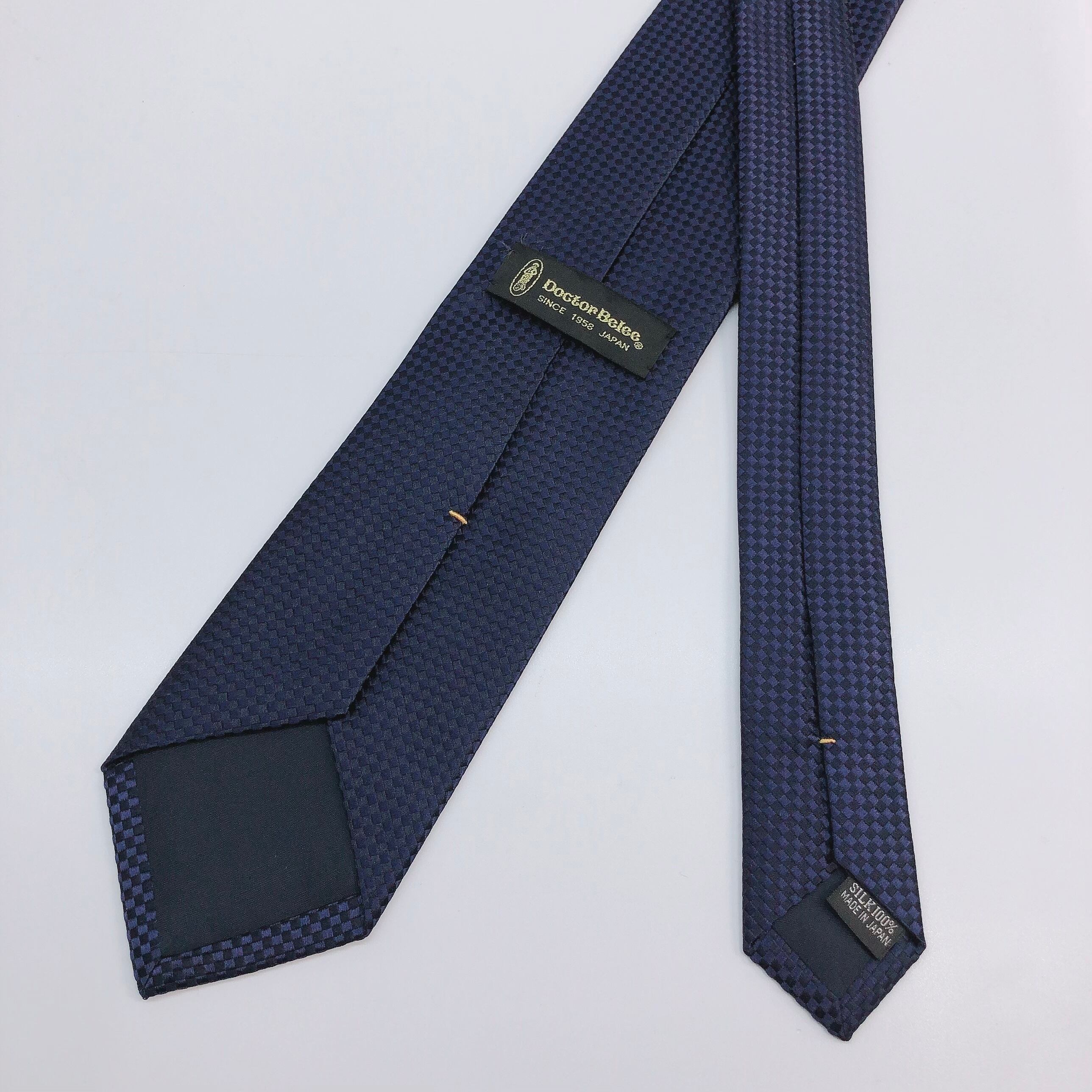 ソリッドタイ【紺】