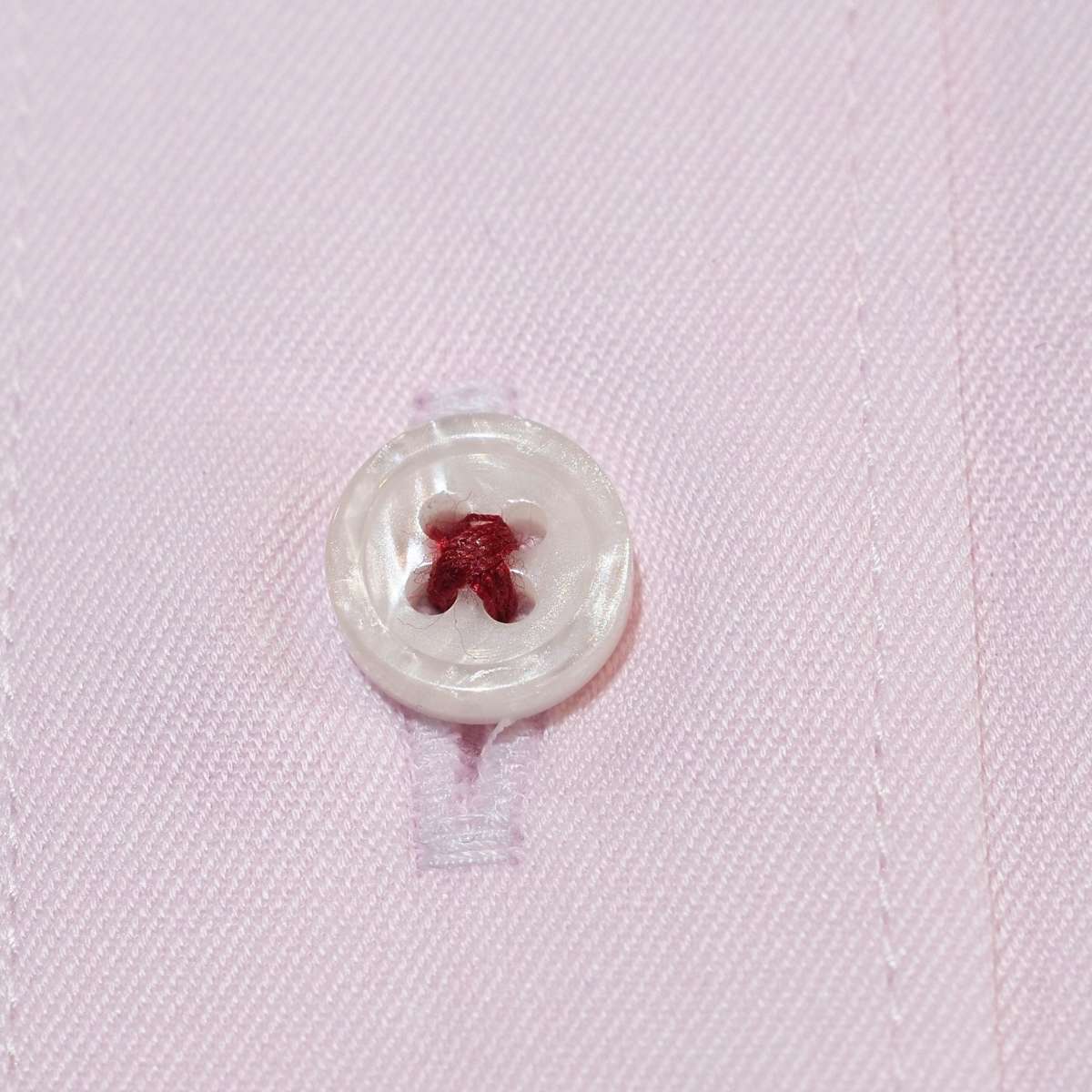イージーケア左袖フェニックス刺繍 半袖シャツ｜ピンク・M