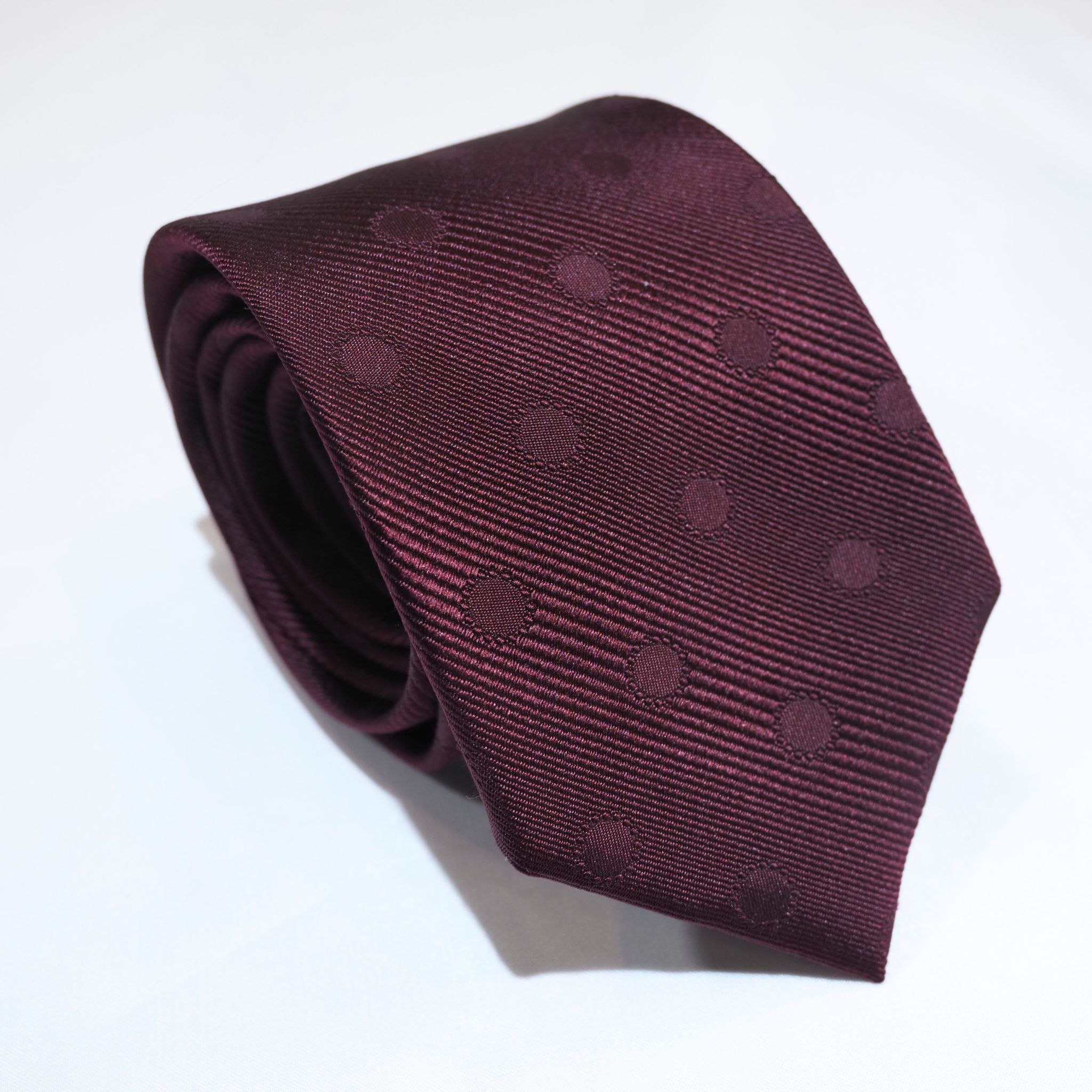 オリジナルソリッドタイ【エンジ】⑤