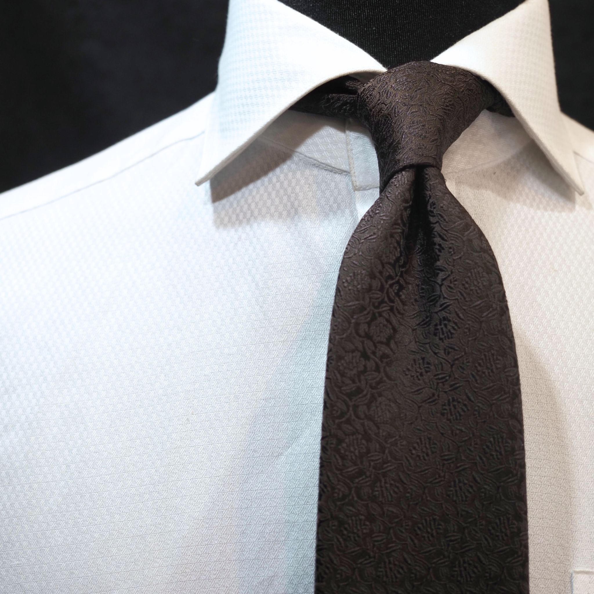 オリジナルソリッドタイ【ブラウン】④