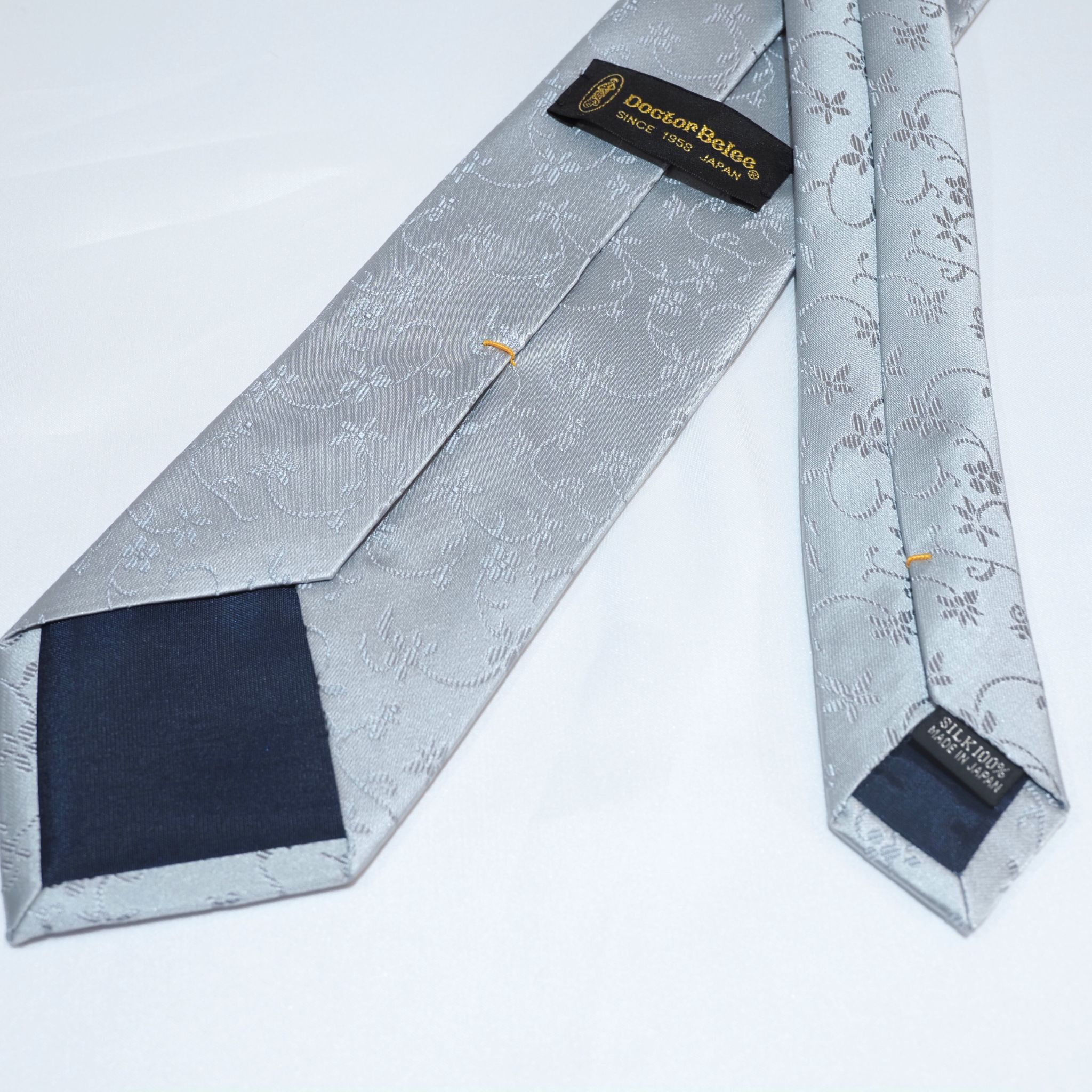 オリジナルソリッドタイ【シルバー】⑥