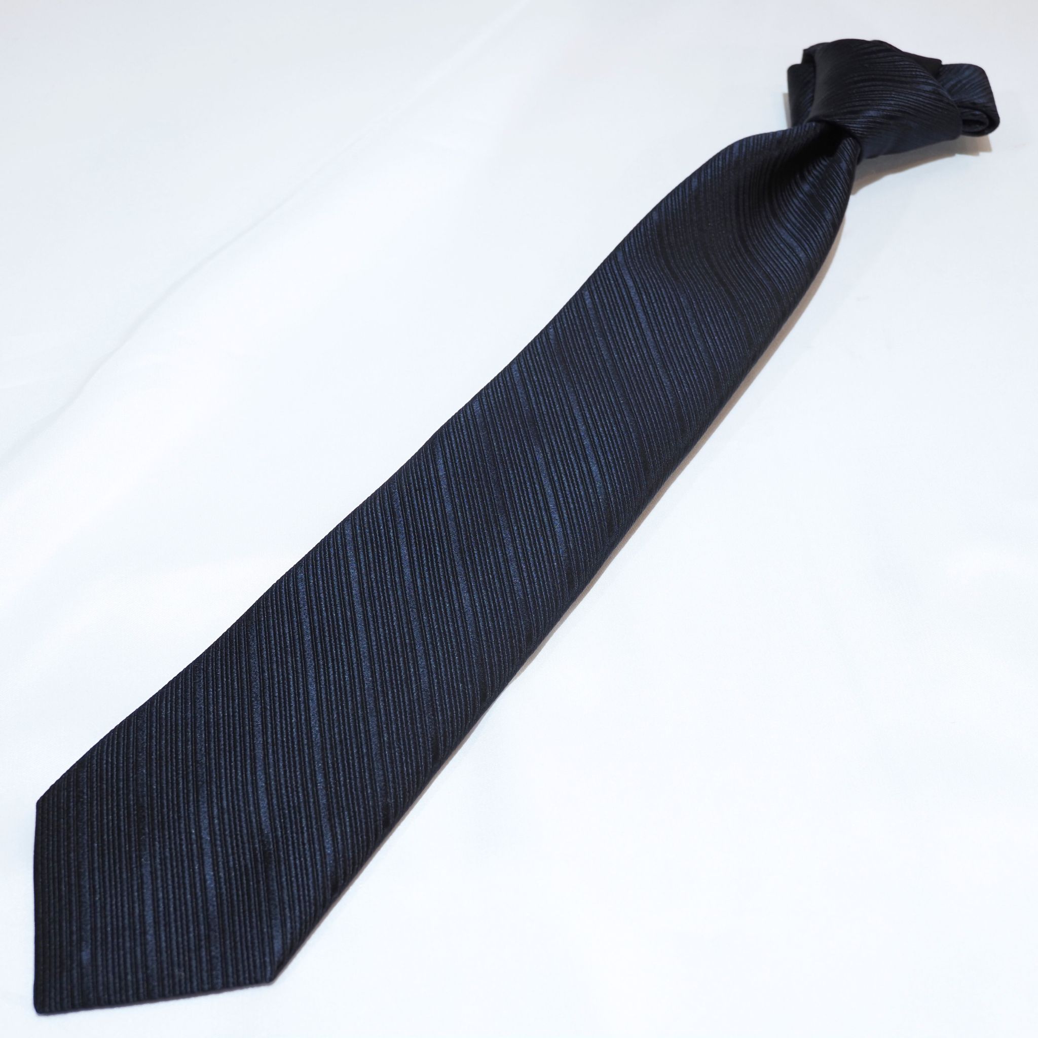 オリジナルソリッドタイ【濃紺】⑤
