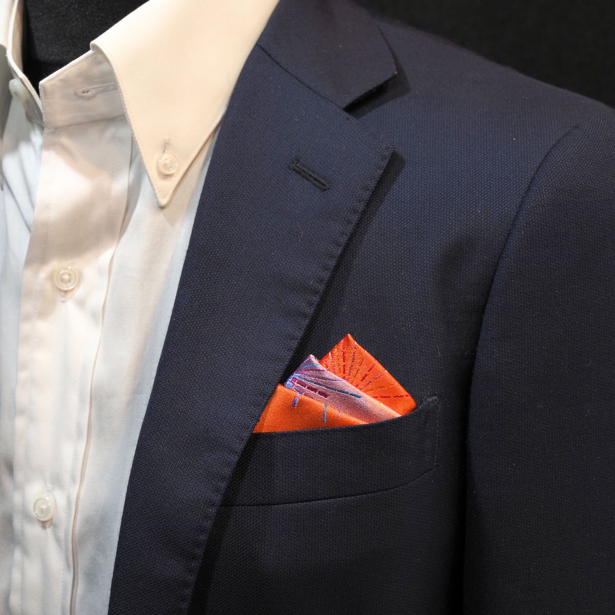 VANNERS Silk ポケットチーフ