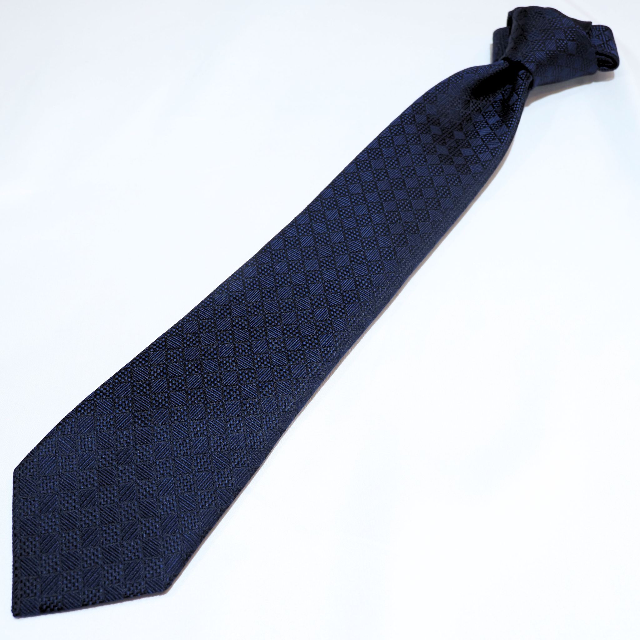 オリジナルソリッドタイ【紺】④