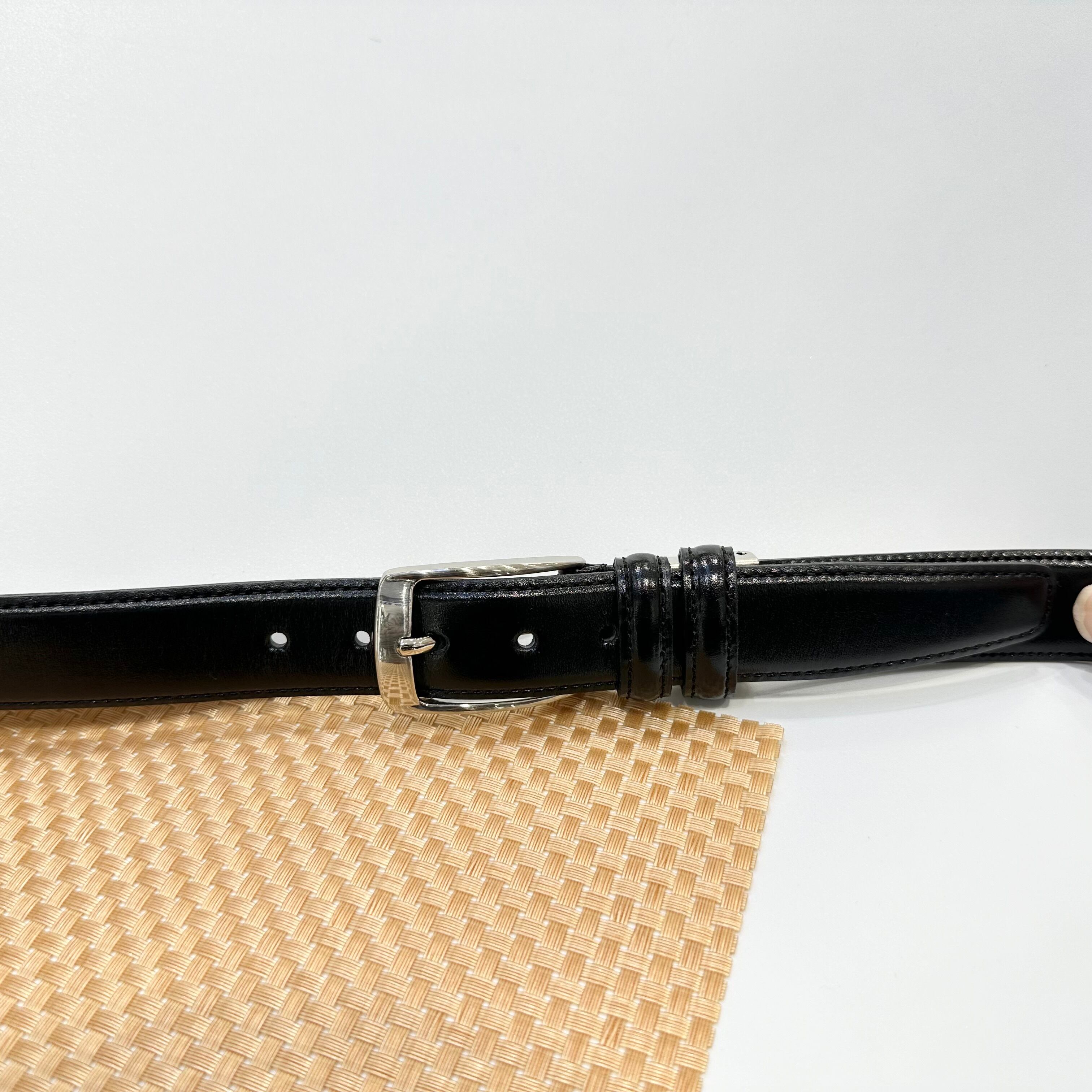 国産本革ベルト【黒】