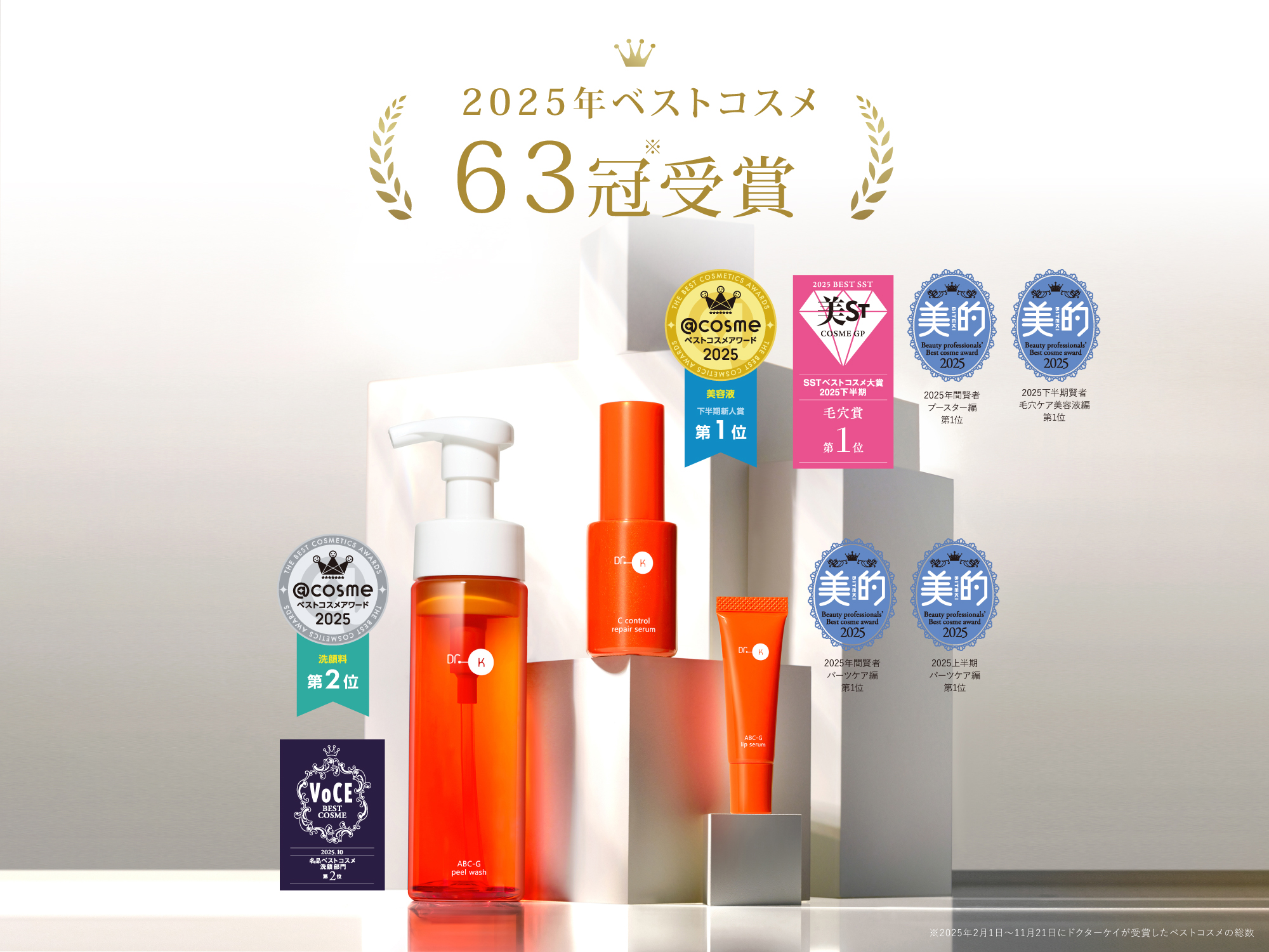 ドクターケイ 2025年ベストコスメ受賞