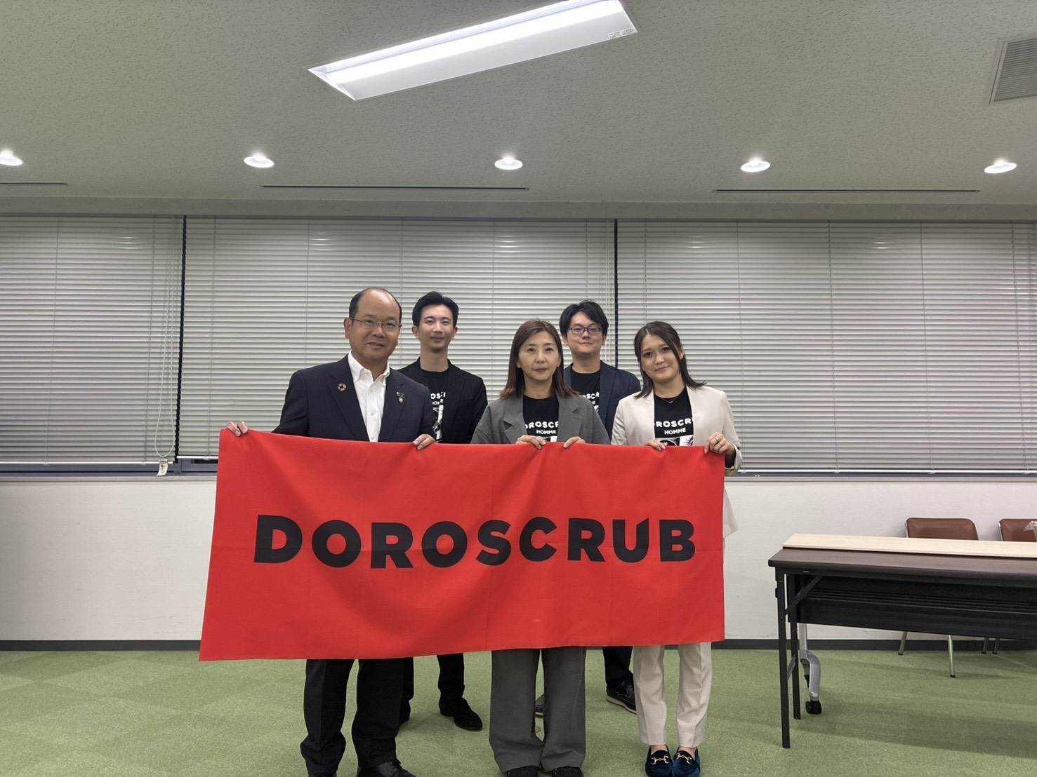 明治安田生命滋賀支社でのポップアップストアの様子