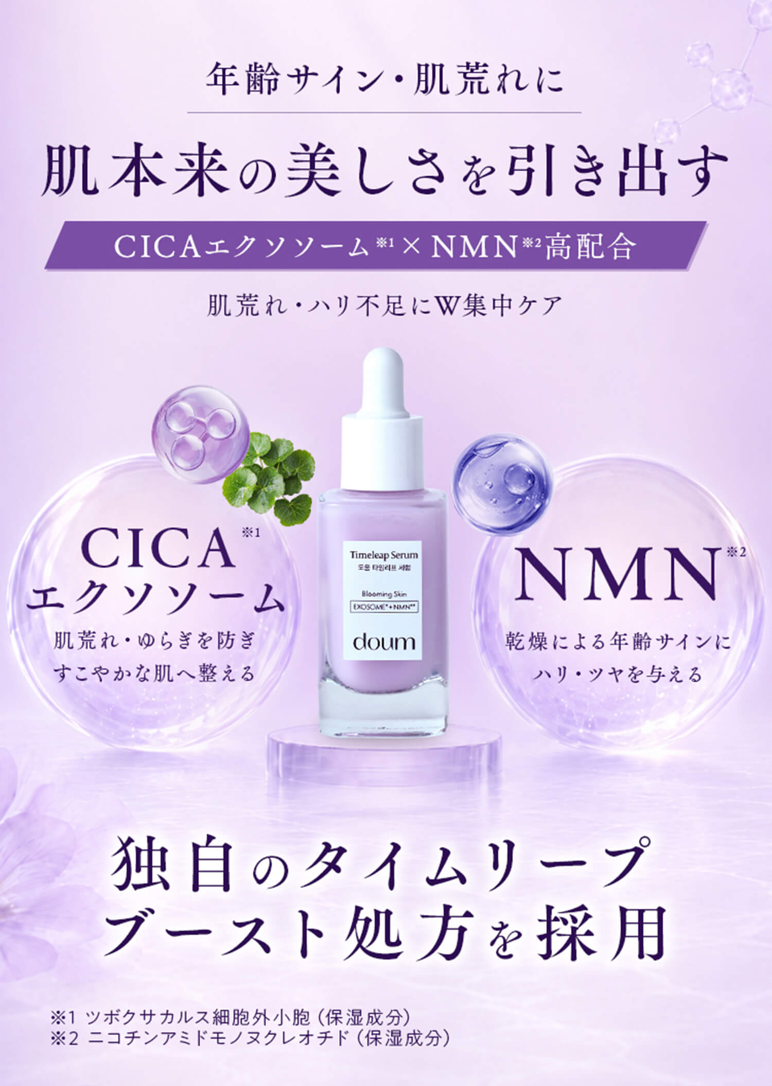 肌本来の美しさを引き出す