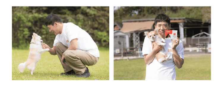 毎日「歯周ケア」ができるから、ワンちゃんだけではなく、飼い主さんの負担も減らせますね！
