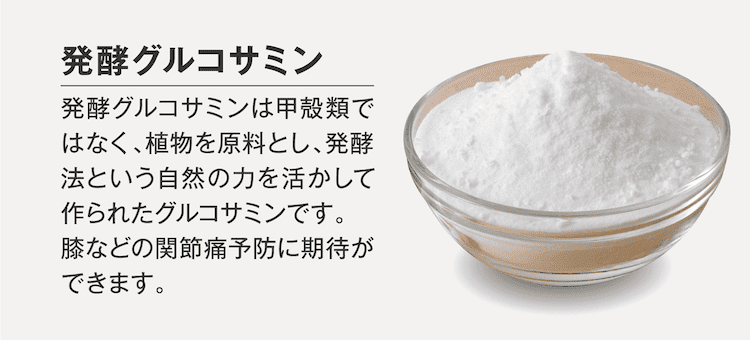 発酵グルコサミン、SCPコンプレックス-LS