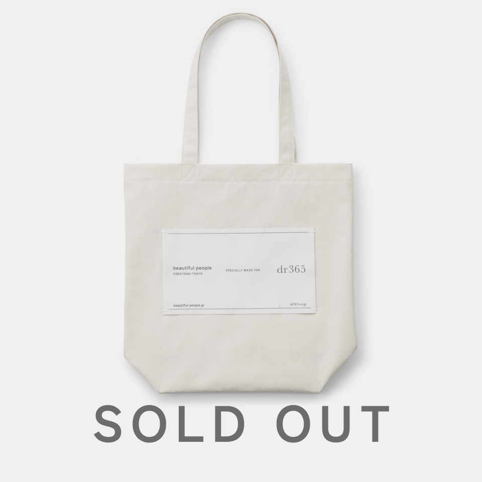 dr365 × beautiful people tote bag