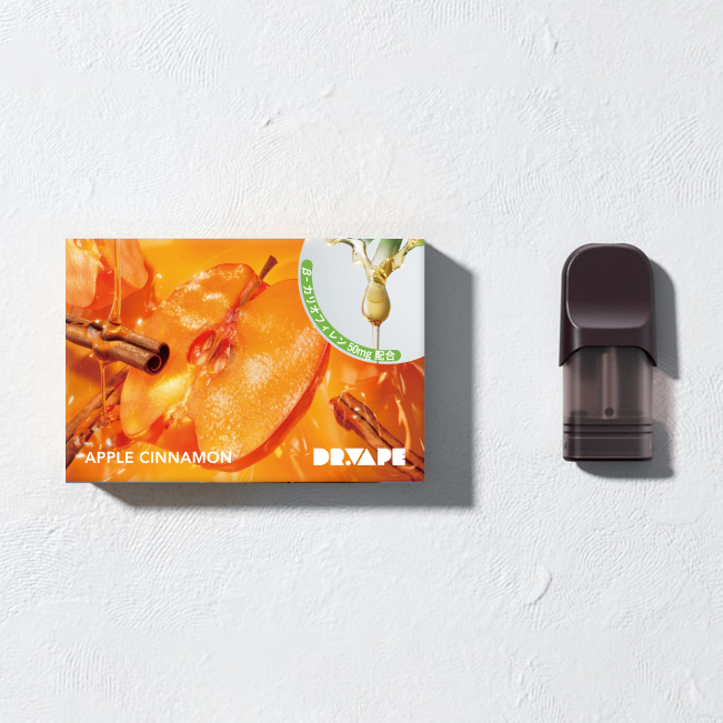 DR.VAPE Model 3 フレーバーカートリッジ アップルシナモン