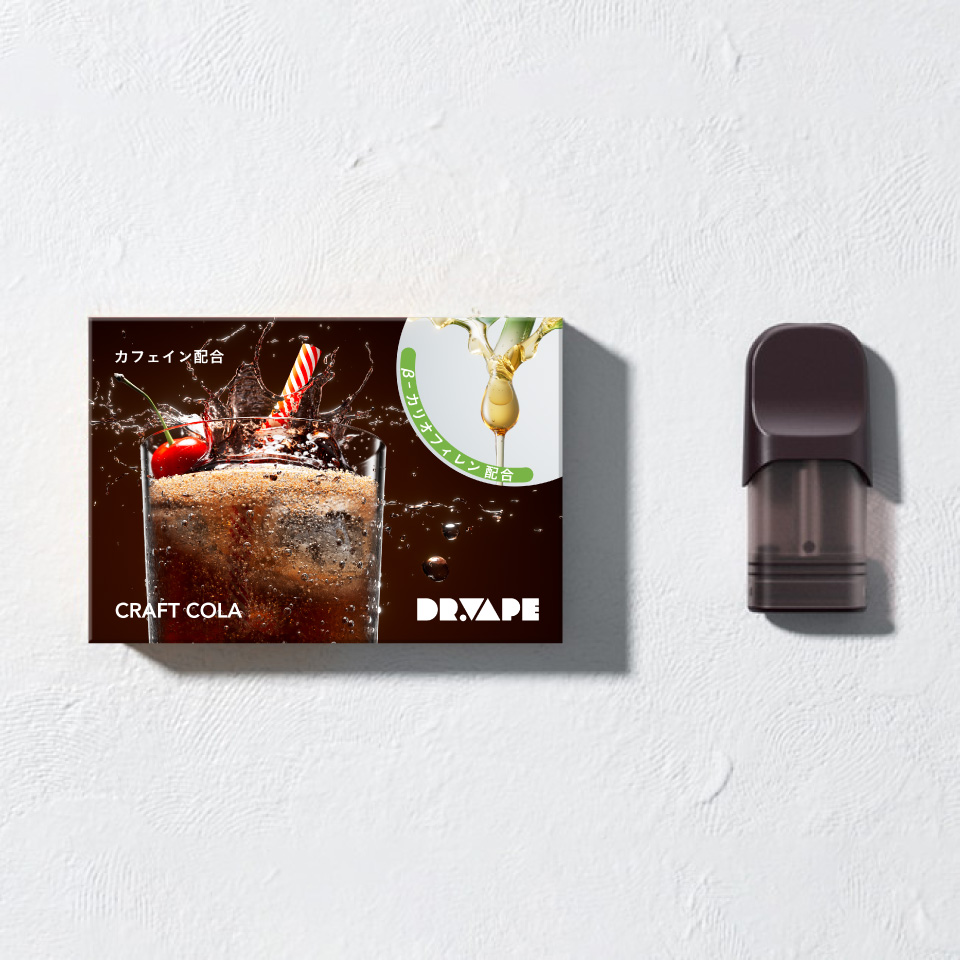 DR.VAPE Model 3 フレーバーカートリッジ クラフトコーラ