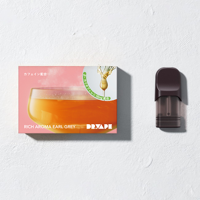 DR.VAPE Model 3 フレーバーカートリッジ リッチアロマアールグレイ