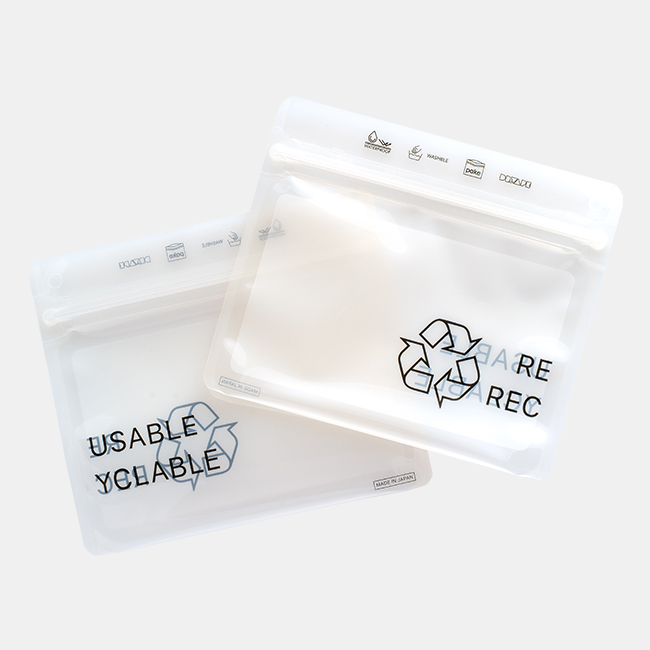 ジッパーバック Pake リサイクル