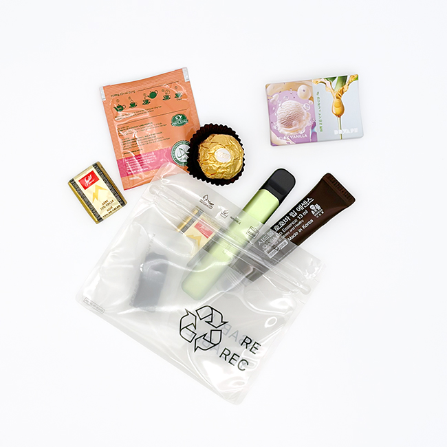 ジッパーバック Pake リサイクル