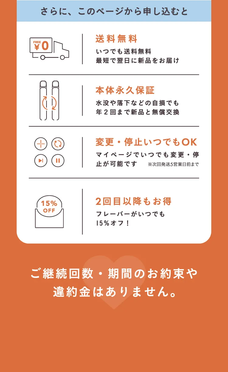 さらに、このページから申し込むと