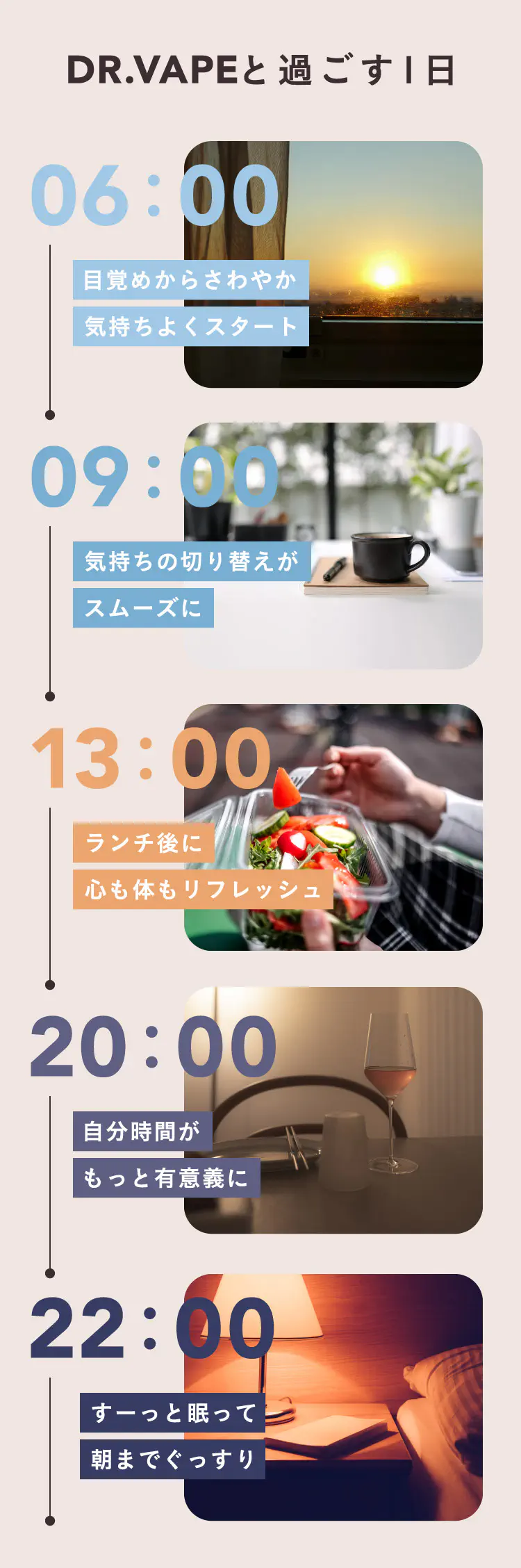 DR.VAPEと過ごす1日