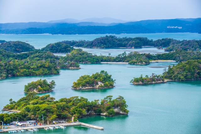 松島湾の風景