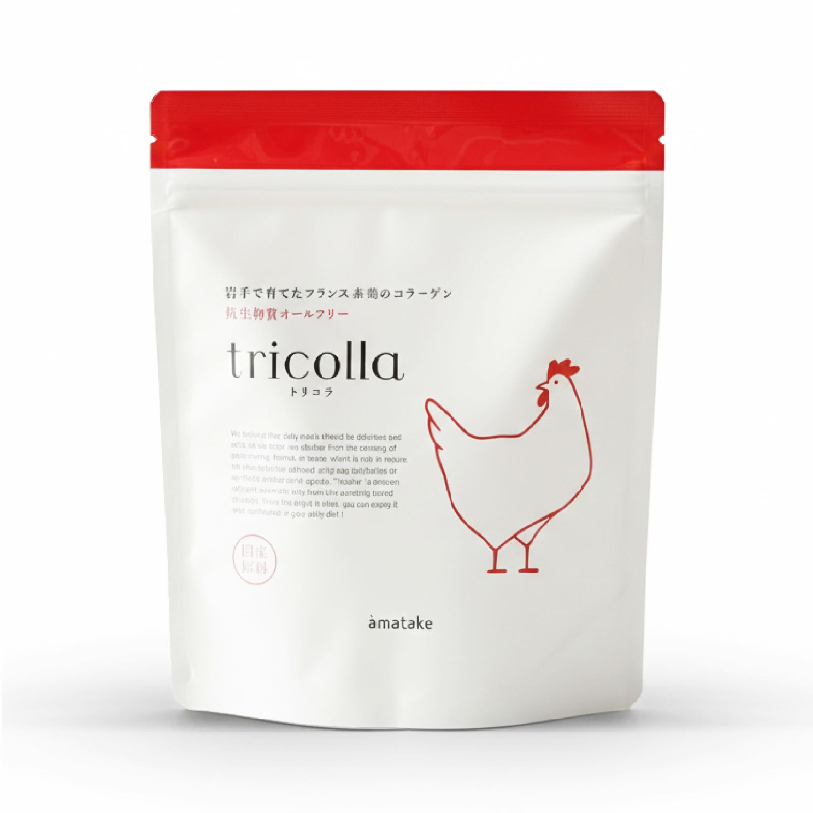 岩手で育てたフランス赤鶏のコラーゲン トリコラ100g