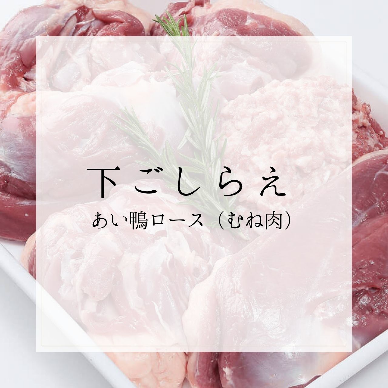 岩手三陸 たのはた鴨 むね肉1枚（450g）
