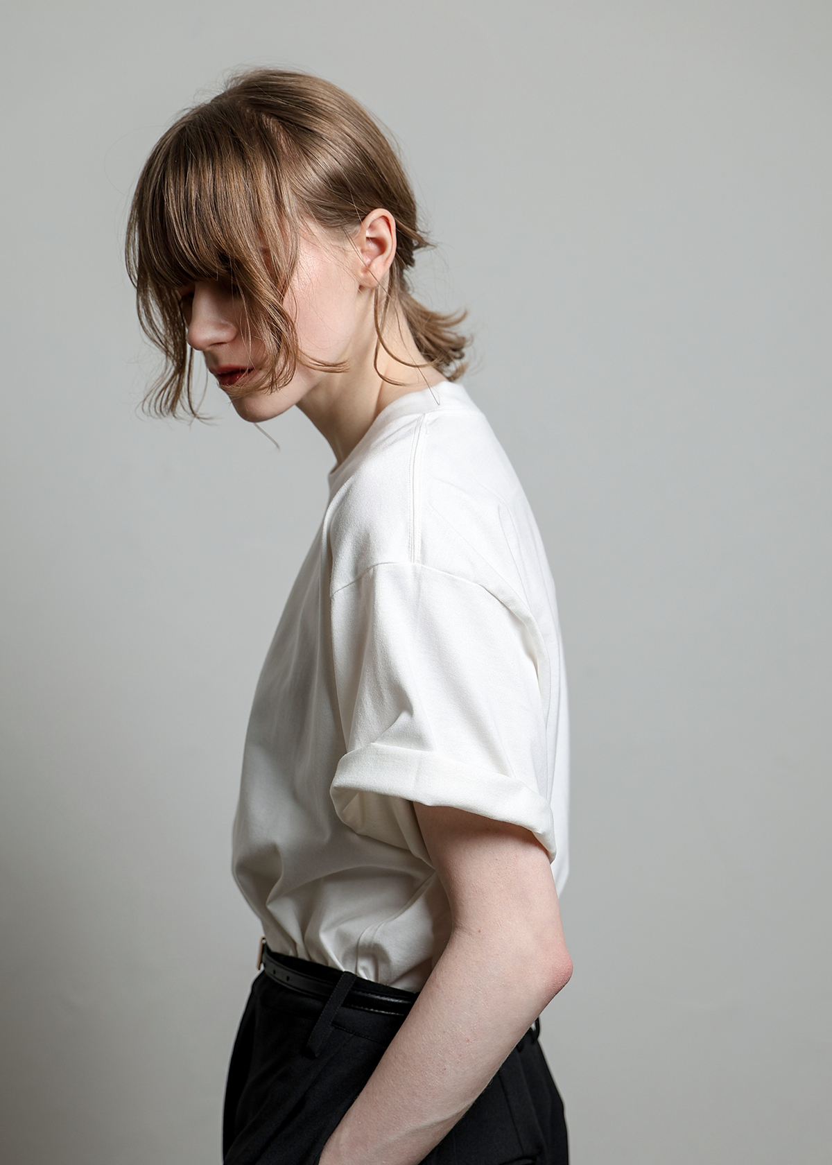 40/2 Modern Jersey T サイズ: F, カラー: ホワイト