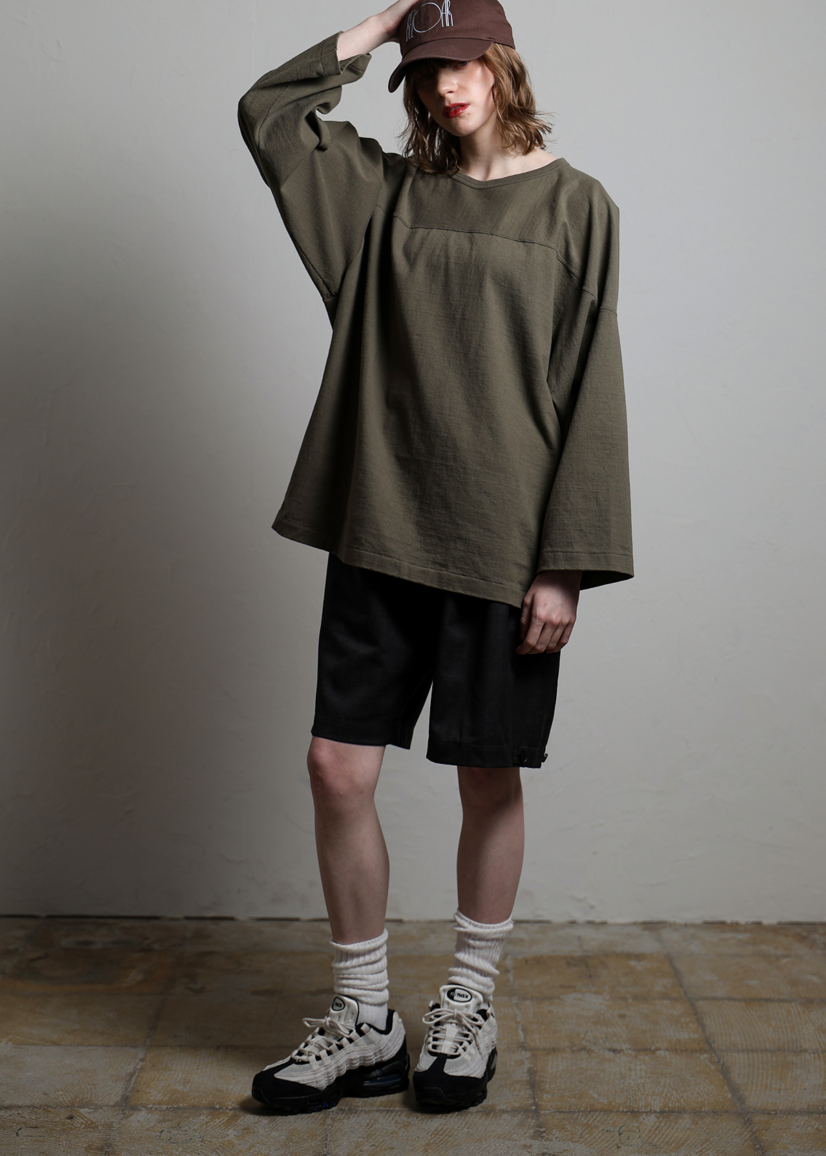 Super 100's -2/1 Wool Glen Plaid Short Pants