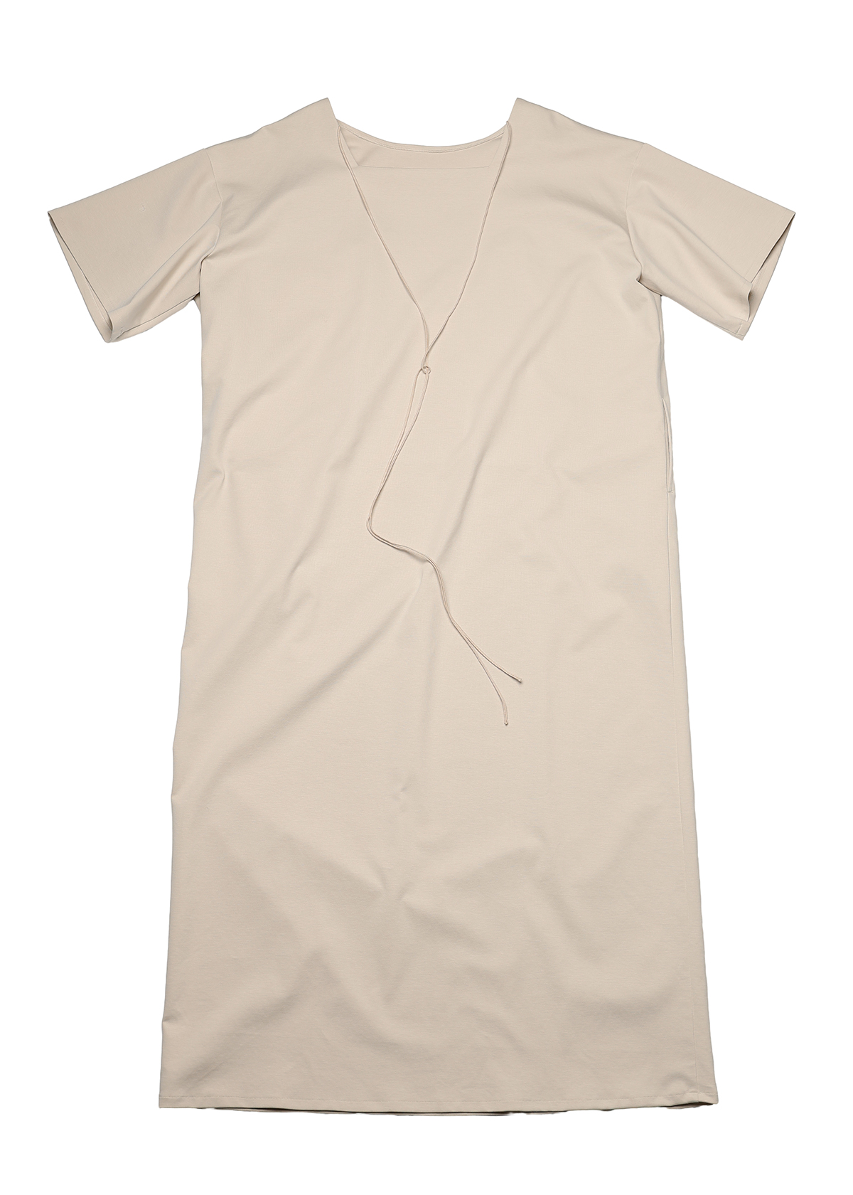 Silky Stretch Ponte 2Way OP サイズ: F, カラー: クリーム