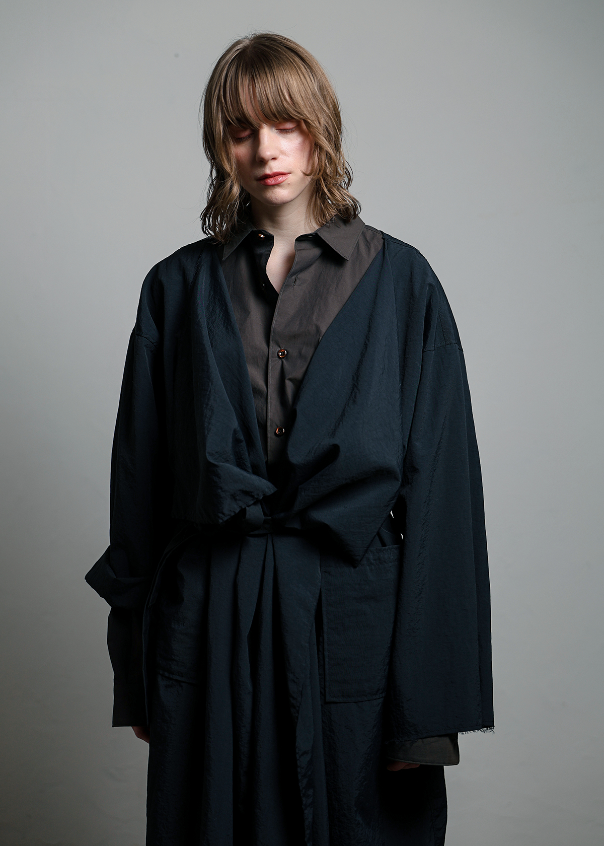 Water Repellent Nylon Atelier Coat