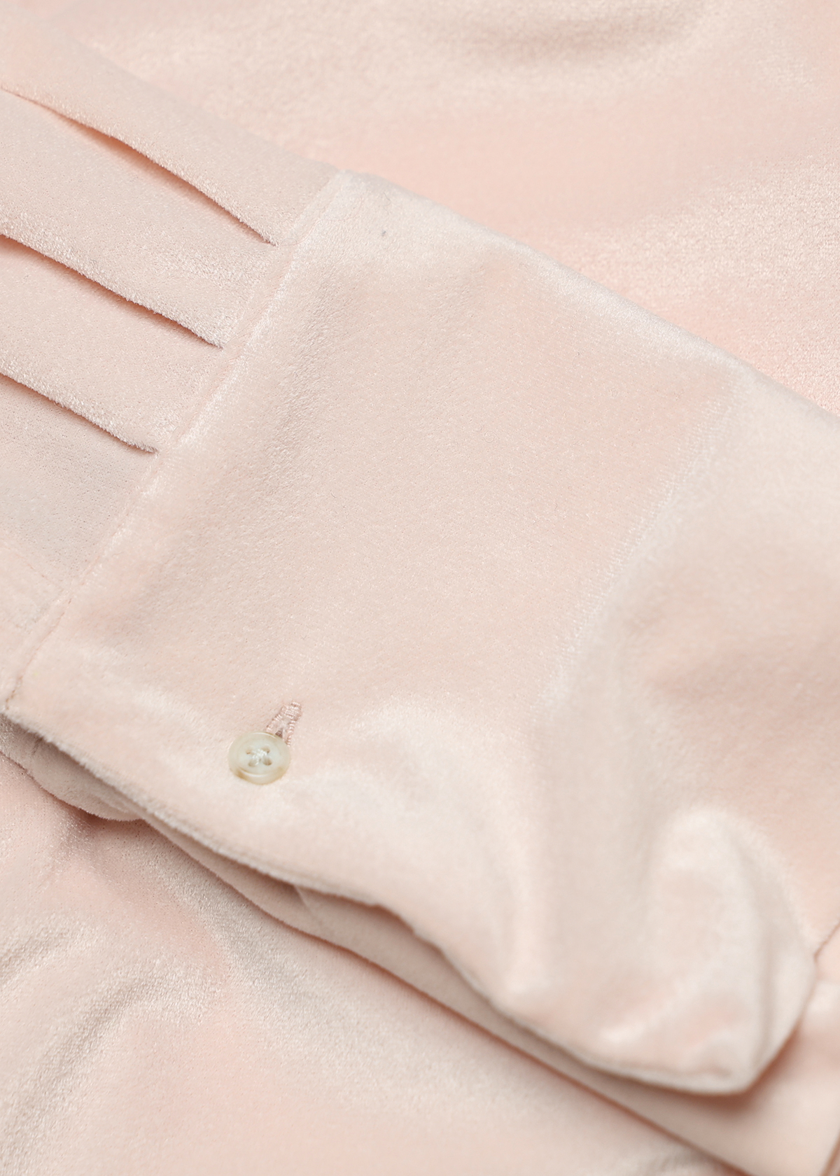 Sheer Velours Easy Shirts サイズ: F, カラー: ブルー