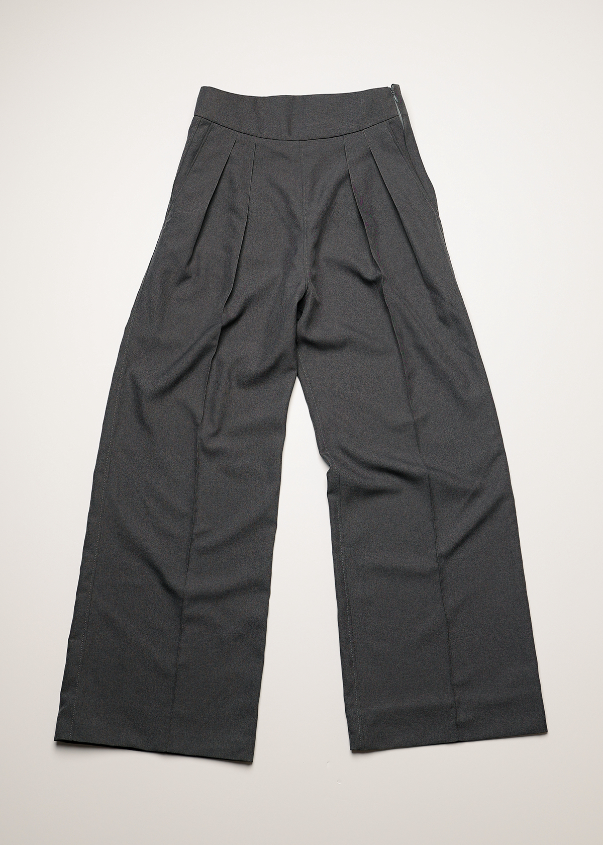 Linenlike Easy Adjust Pants サイズ: M, カラー: グレー
