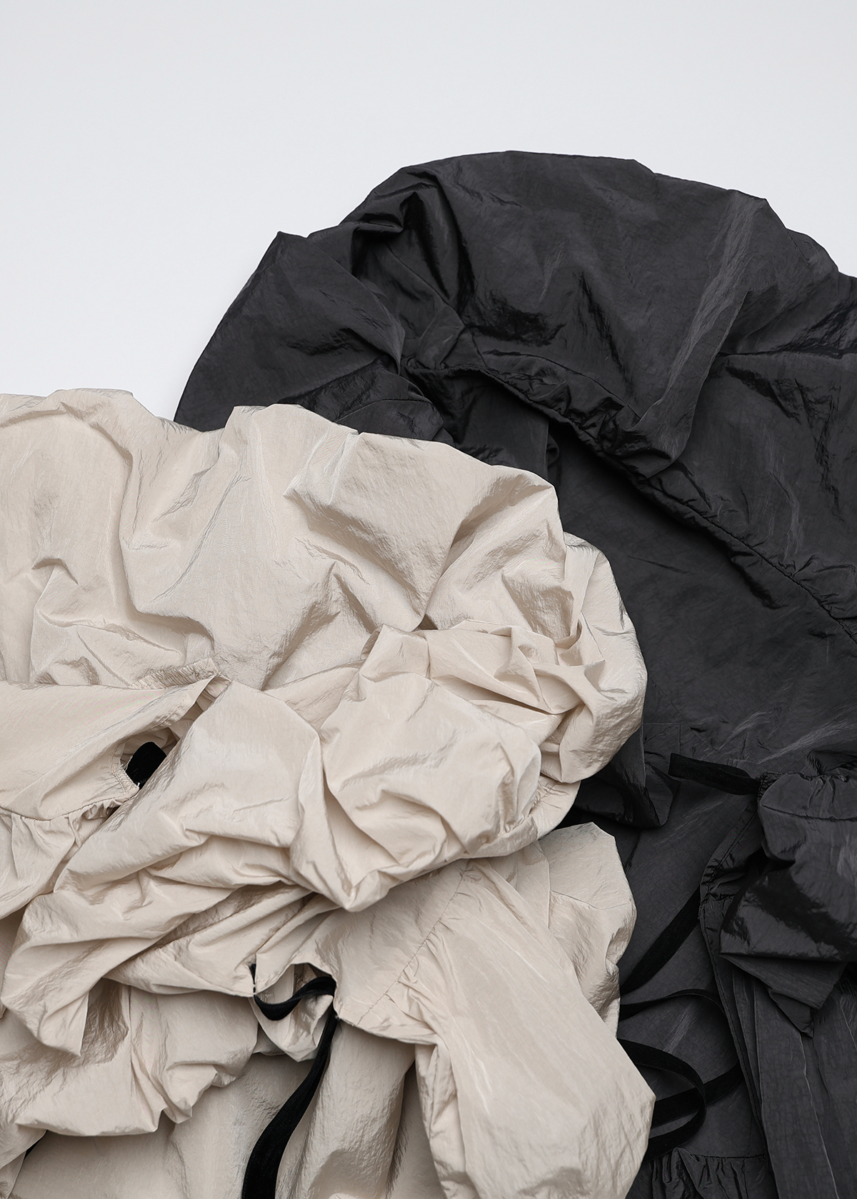 Vintage Nylon Way Bolero サイズ: F, カラー: ベージュ