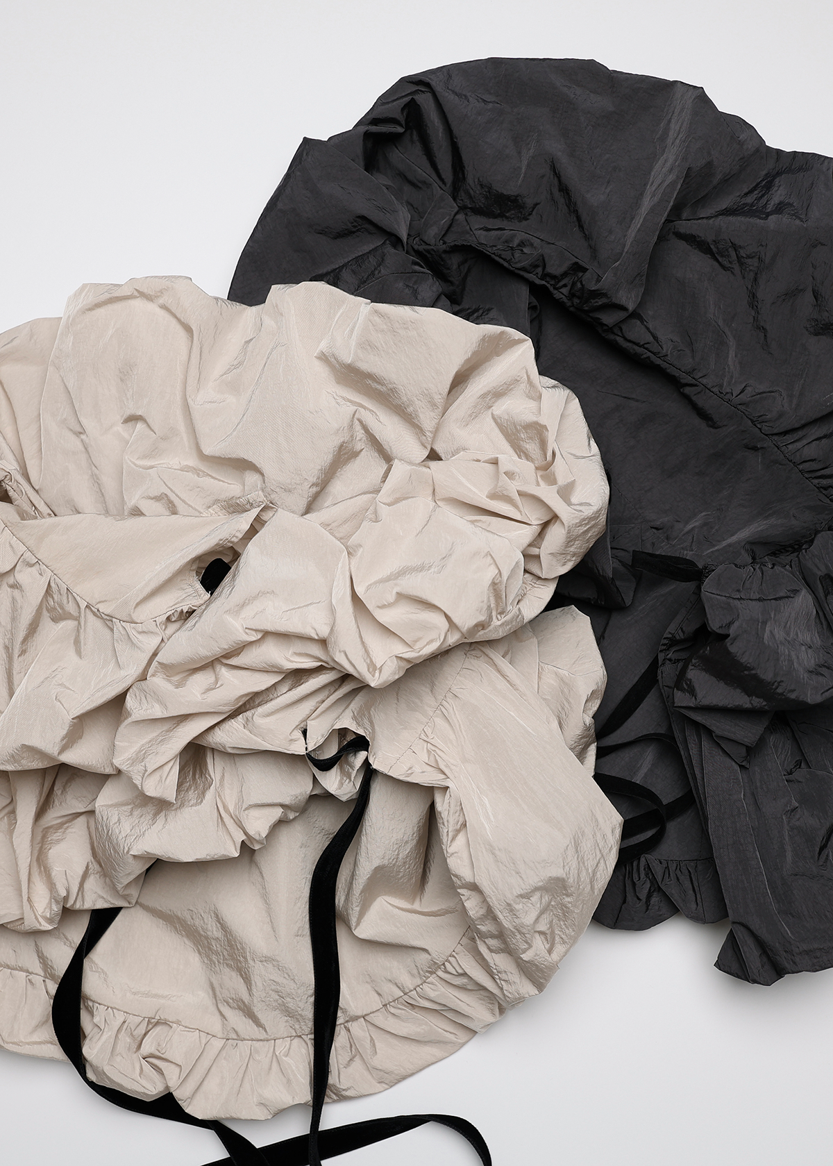 Vintage Nylon Way Bolero サイズ: F, カラー: ベージュ