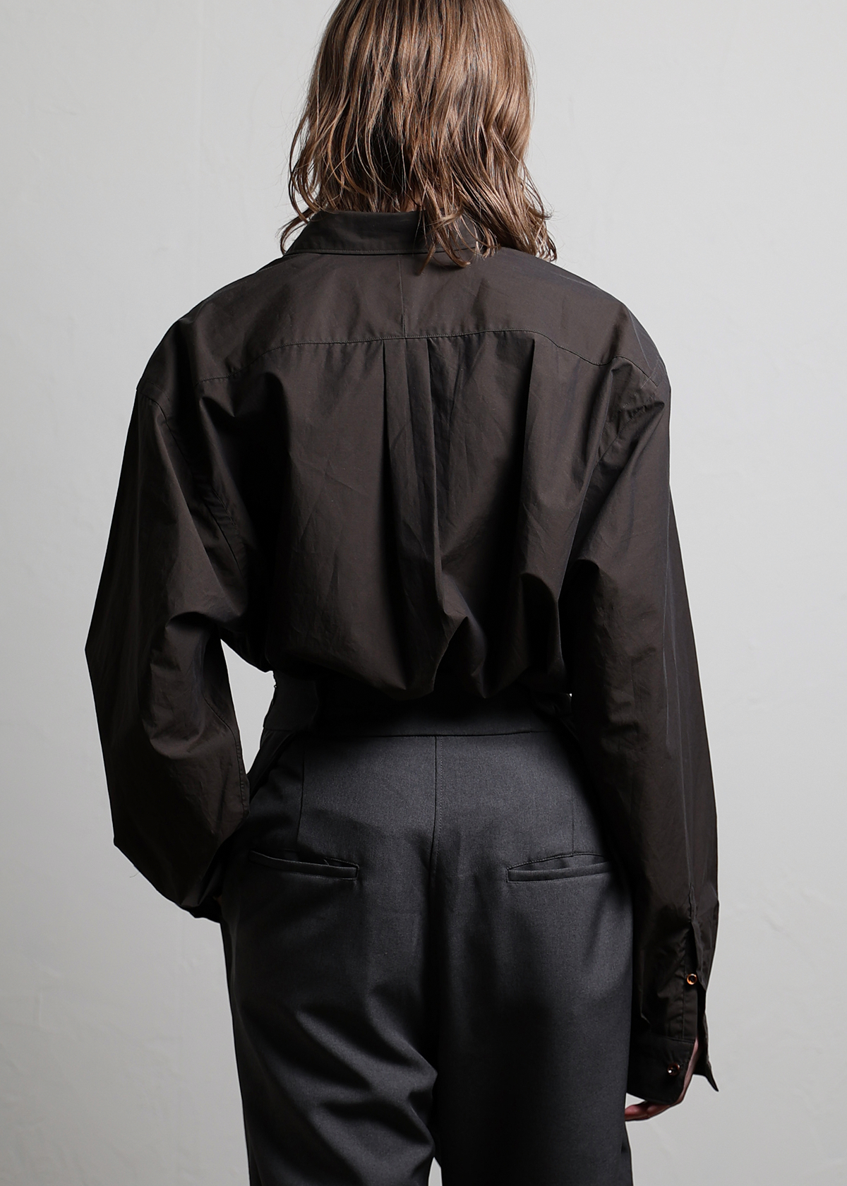 70/1 Compact Typewriter Dress Shirts サイズ: F, カラー: ホワイト