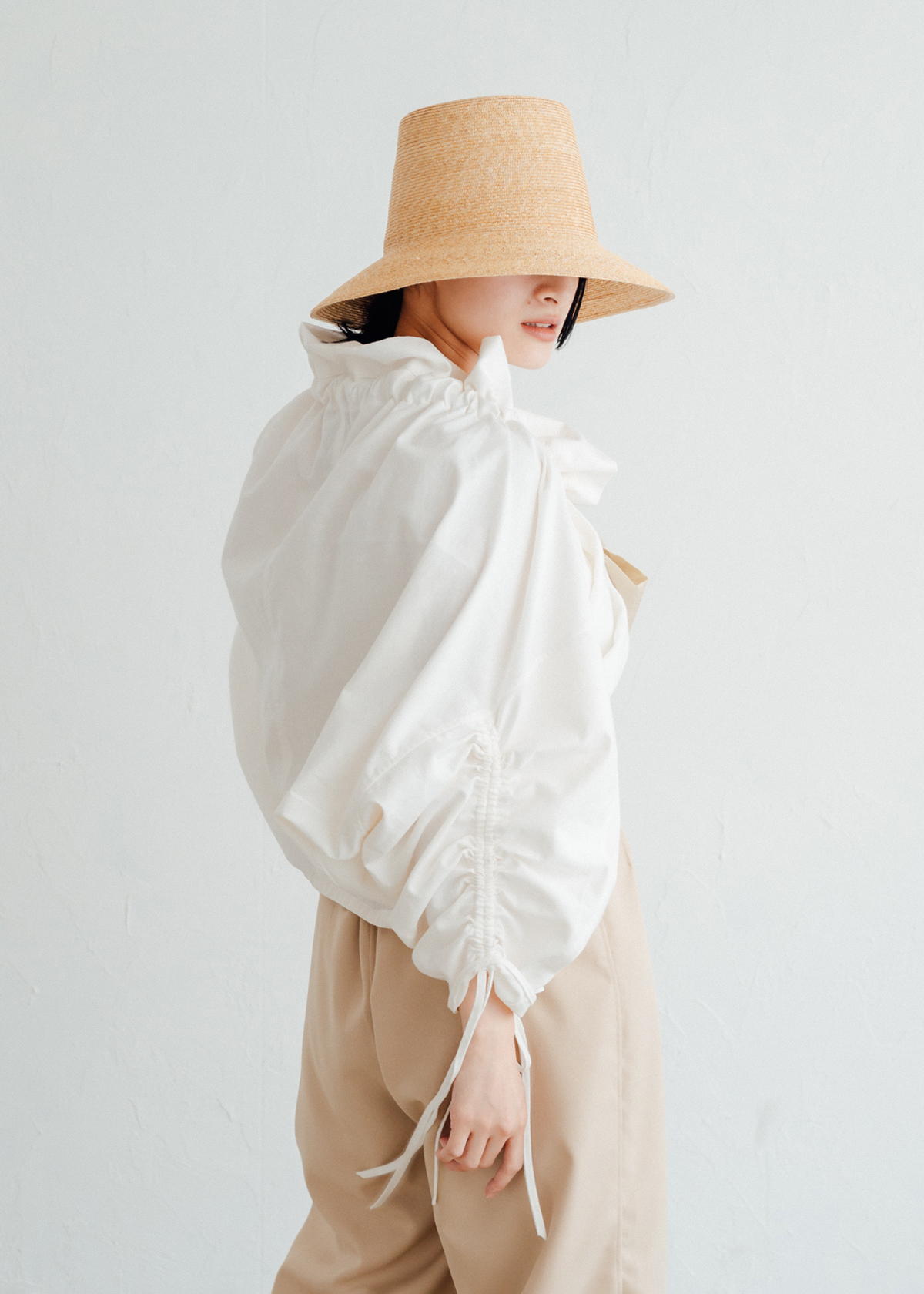 C/L Way Blouse サイズ: F, カラー: ホワイト