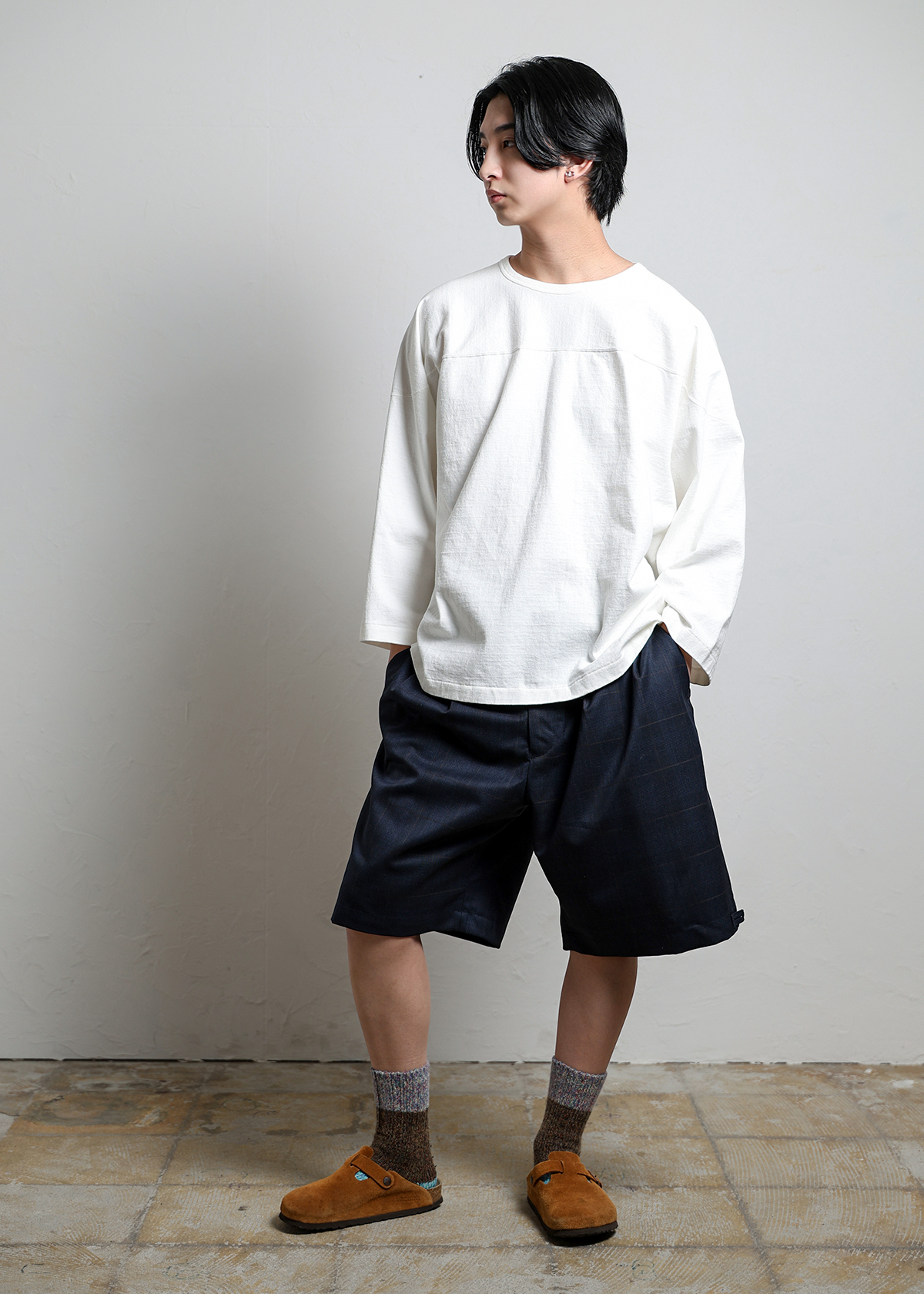 10/- Old Vintage Jersey Football LS T サイズ: F, カラー: ホワイト