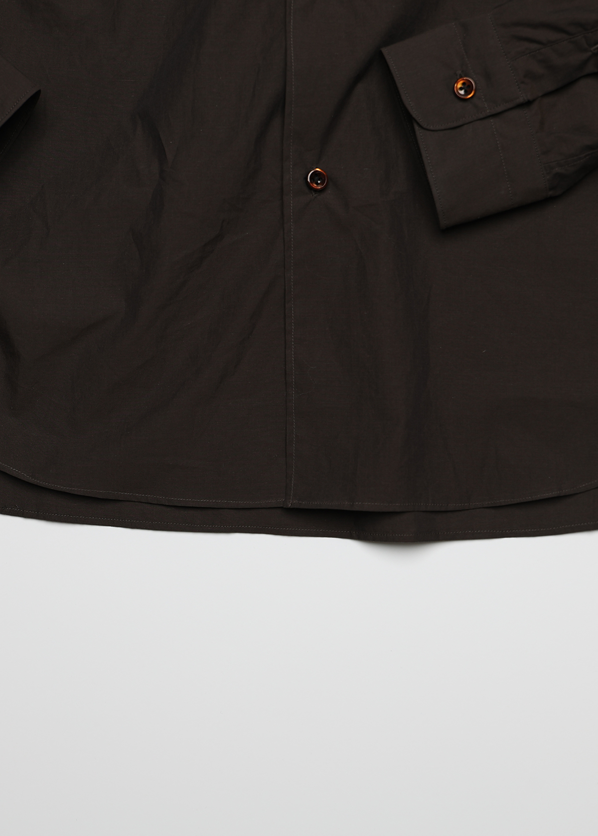 70/1 Compact Typewriter Dress Shirts サイズ: F, カラー: ホワイト