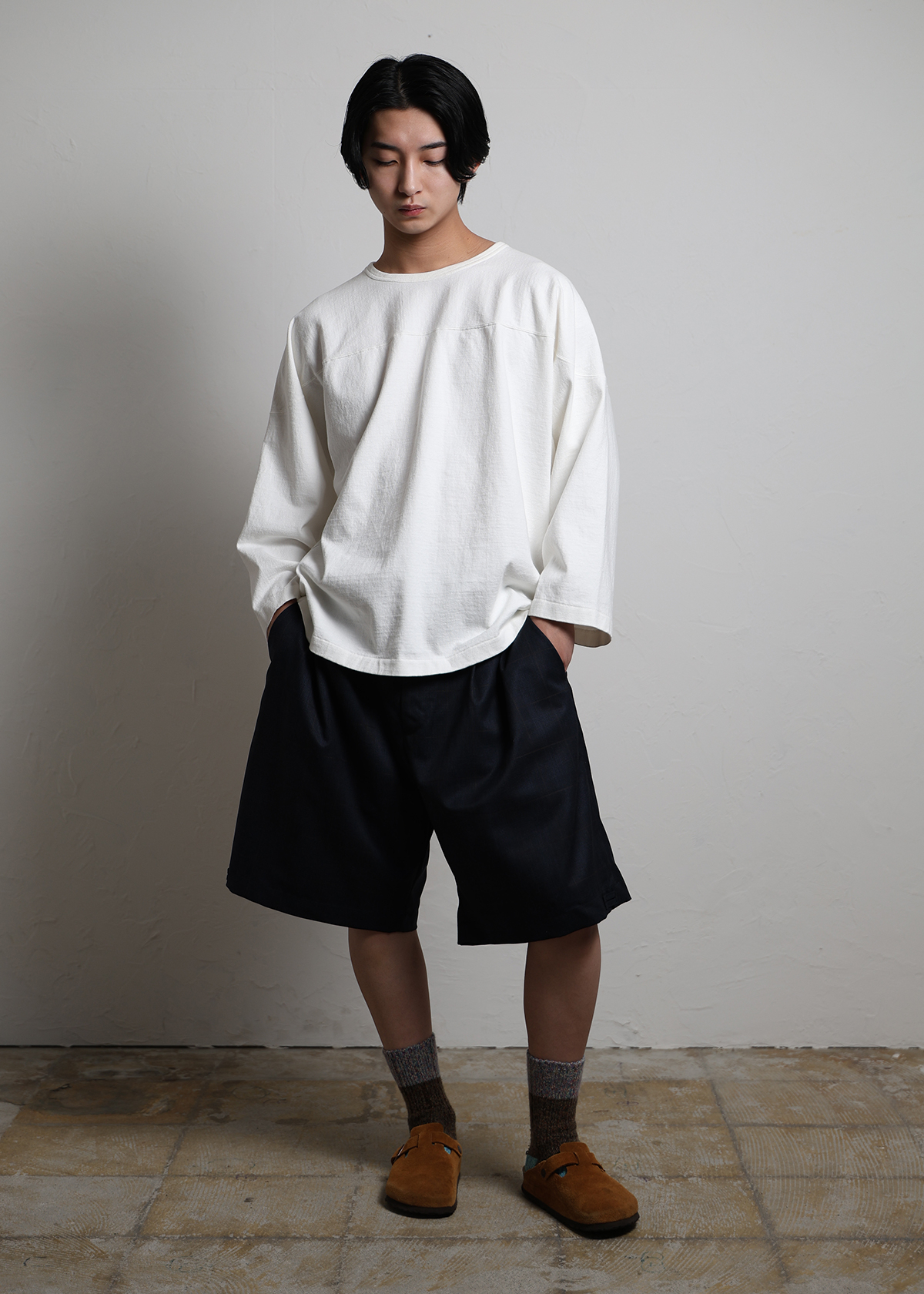 10/- Old Vintage Jersey Football LS T サイズ: F, カラー: ホワイト