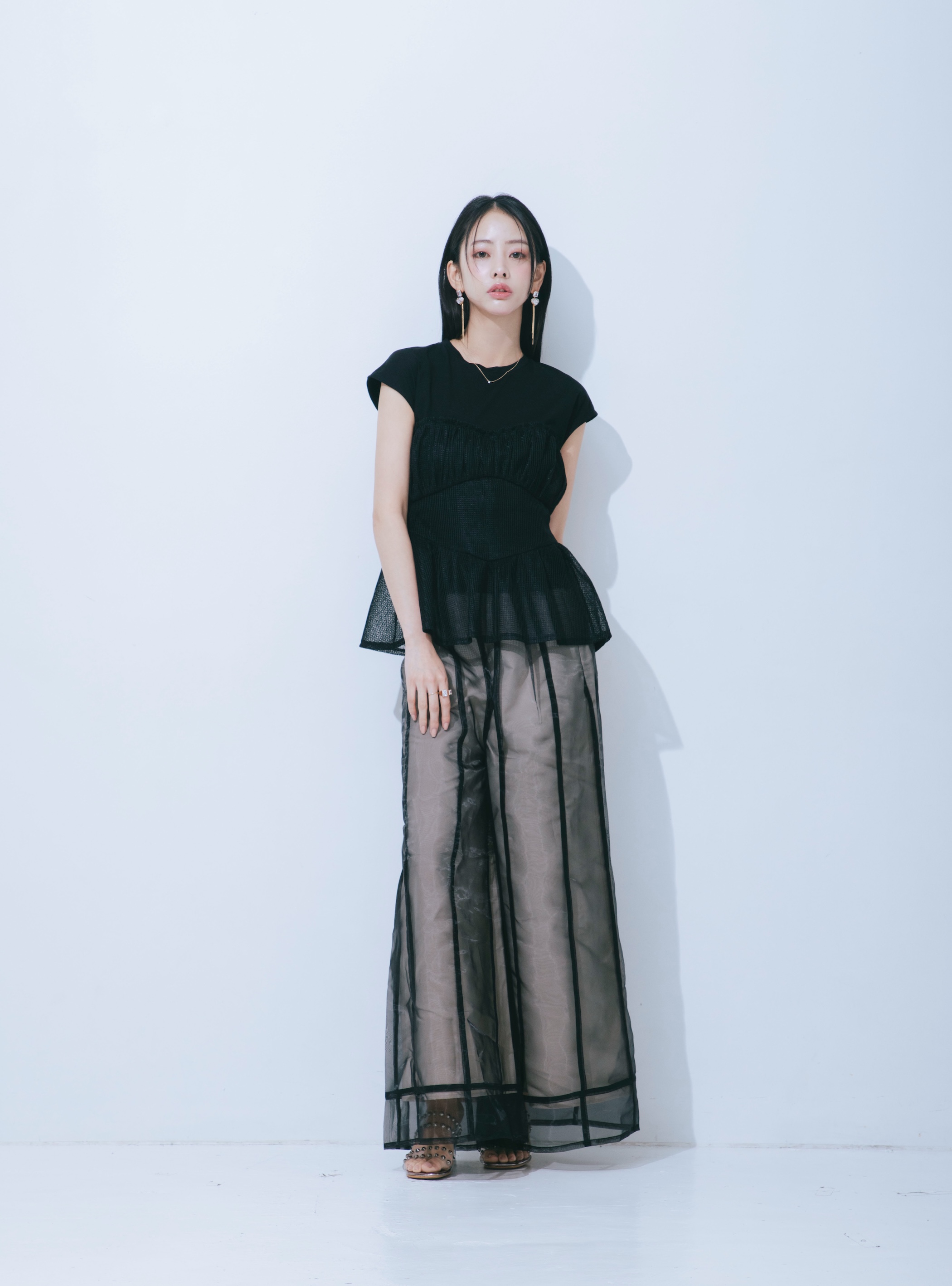 【JOUR by Crayme,】Airy Cool Bistier Tops