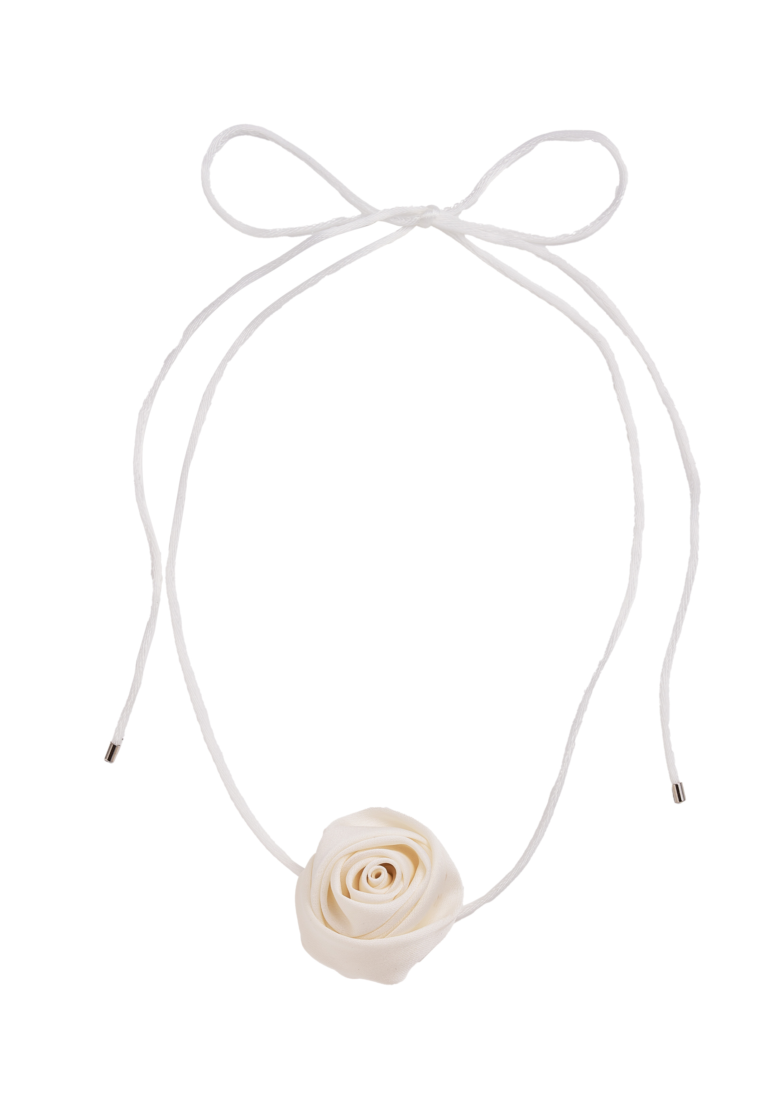 Rose Ribbon Choker