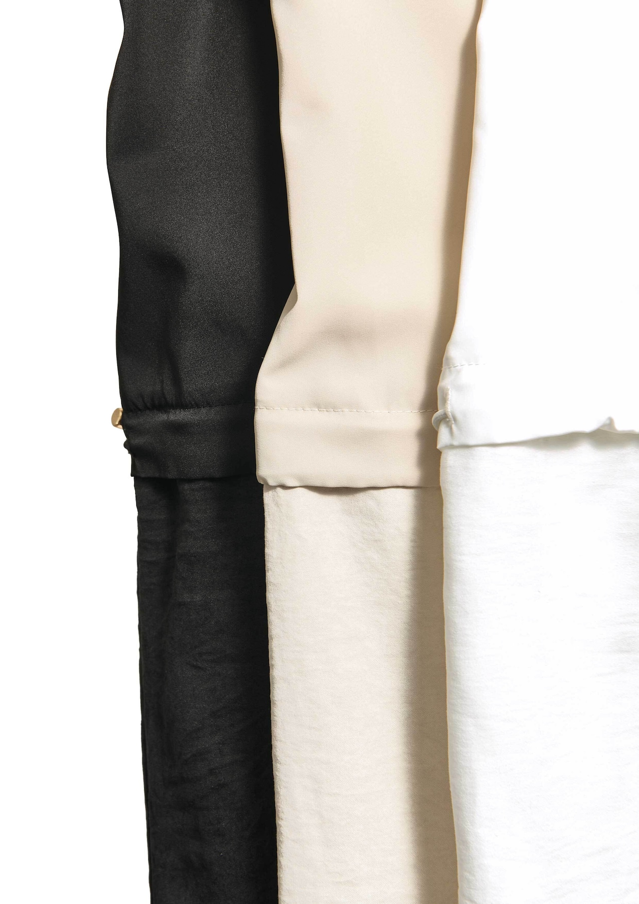 【JOUR by Crayme,】2way Slit Mix Shirt