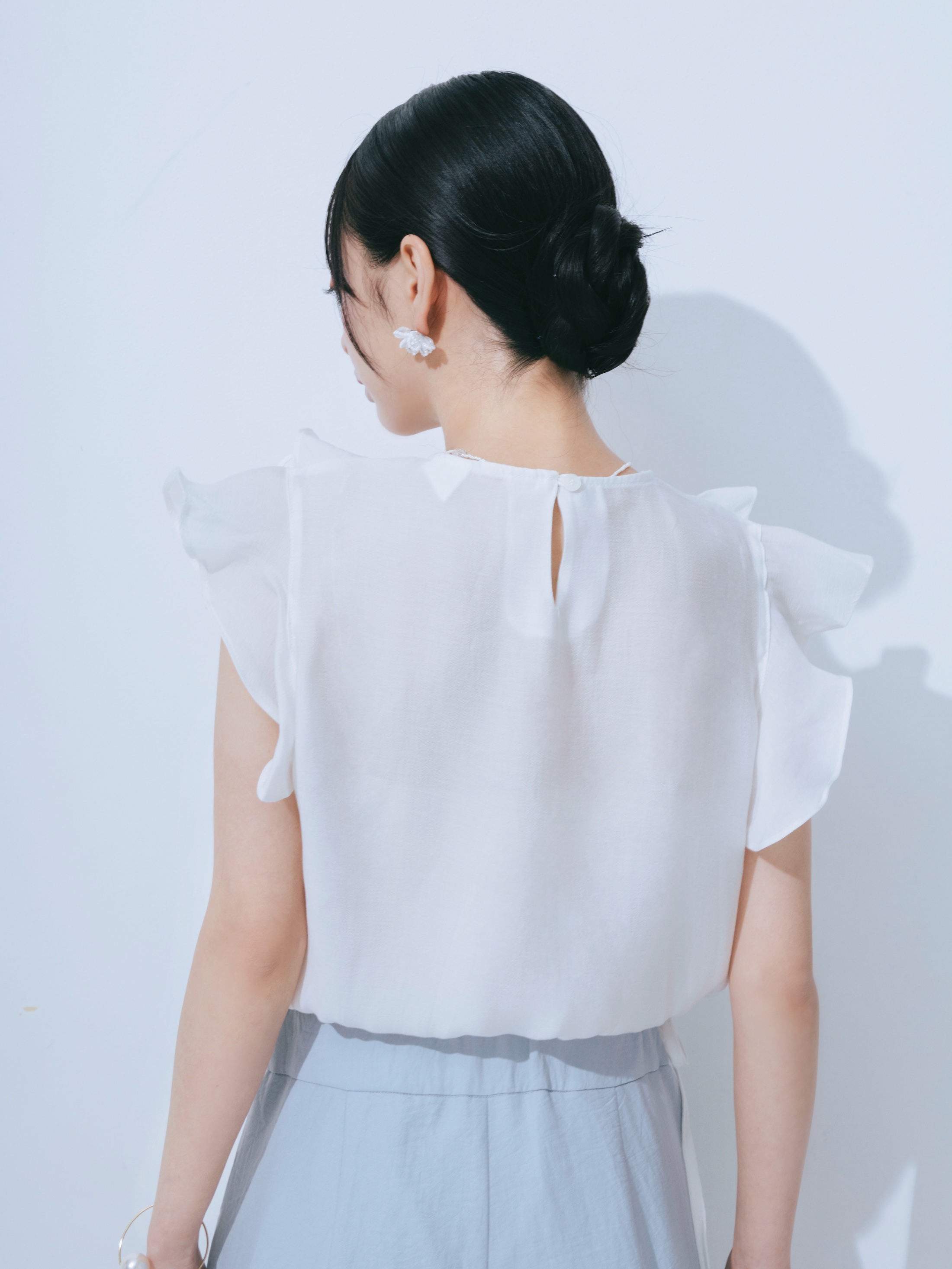【JOUR by Crayme,】Ruffle Frill Tops