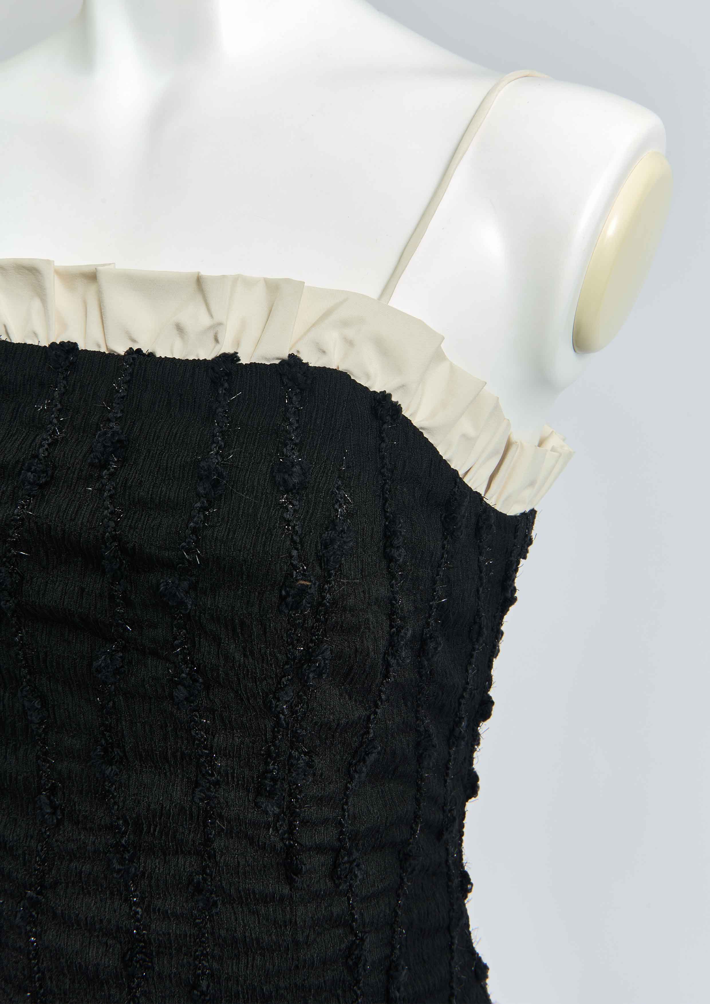 Whip Frill Fringe Dress Set