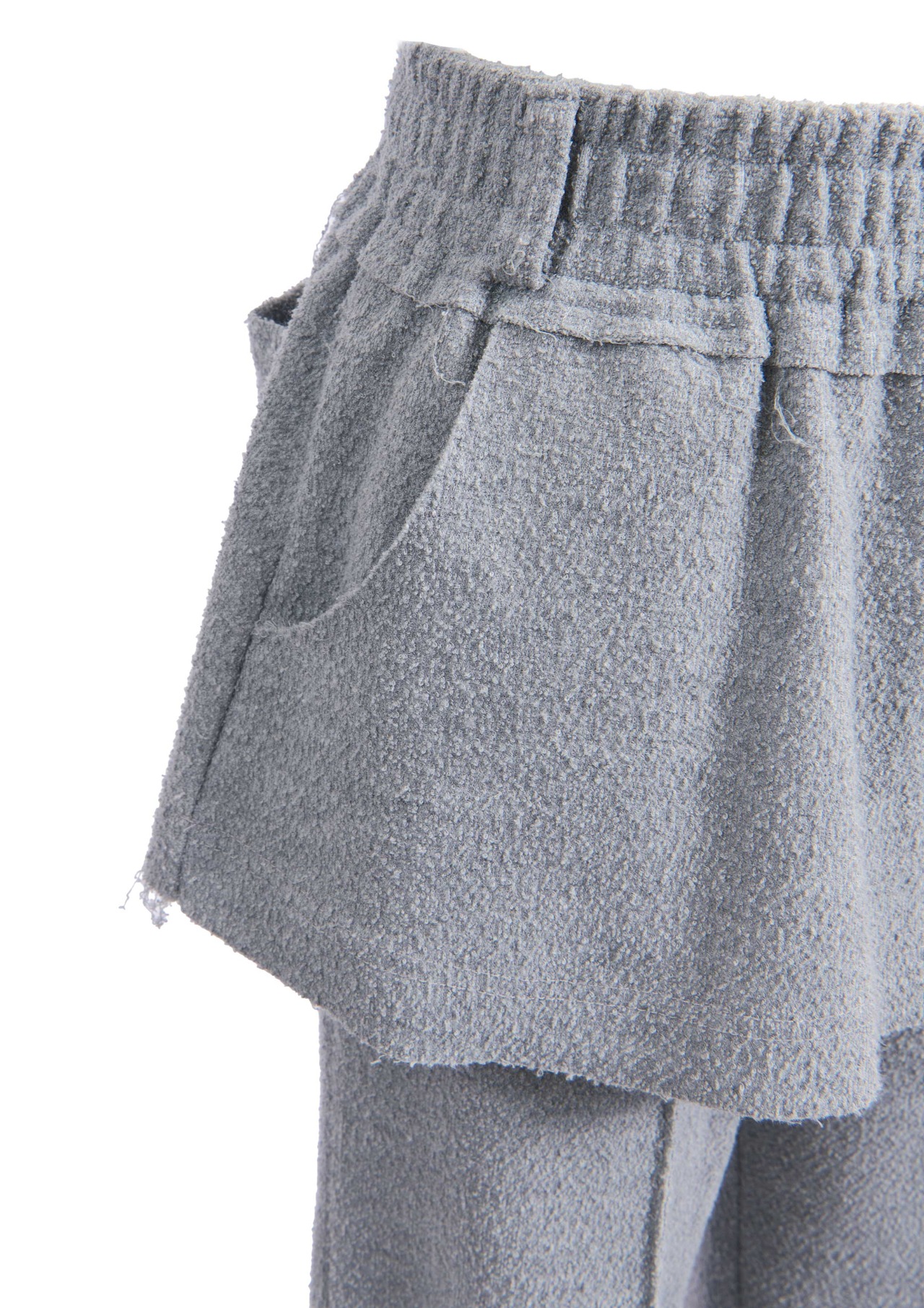 2way Skirt Layered Pants