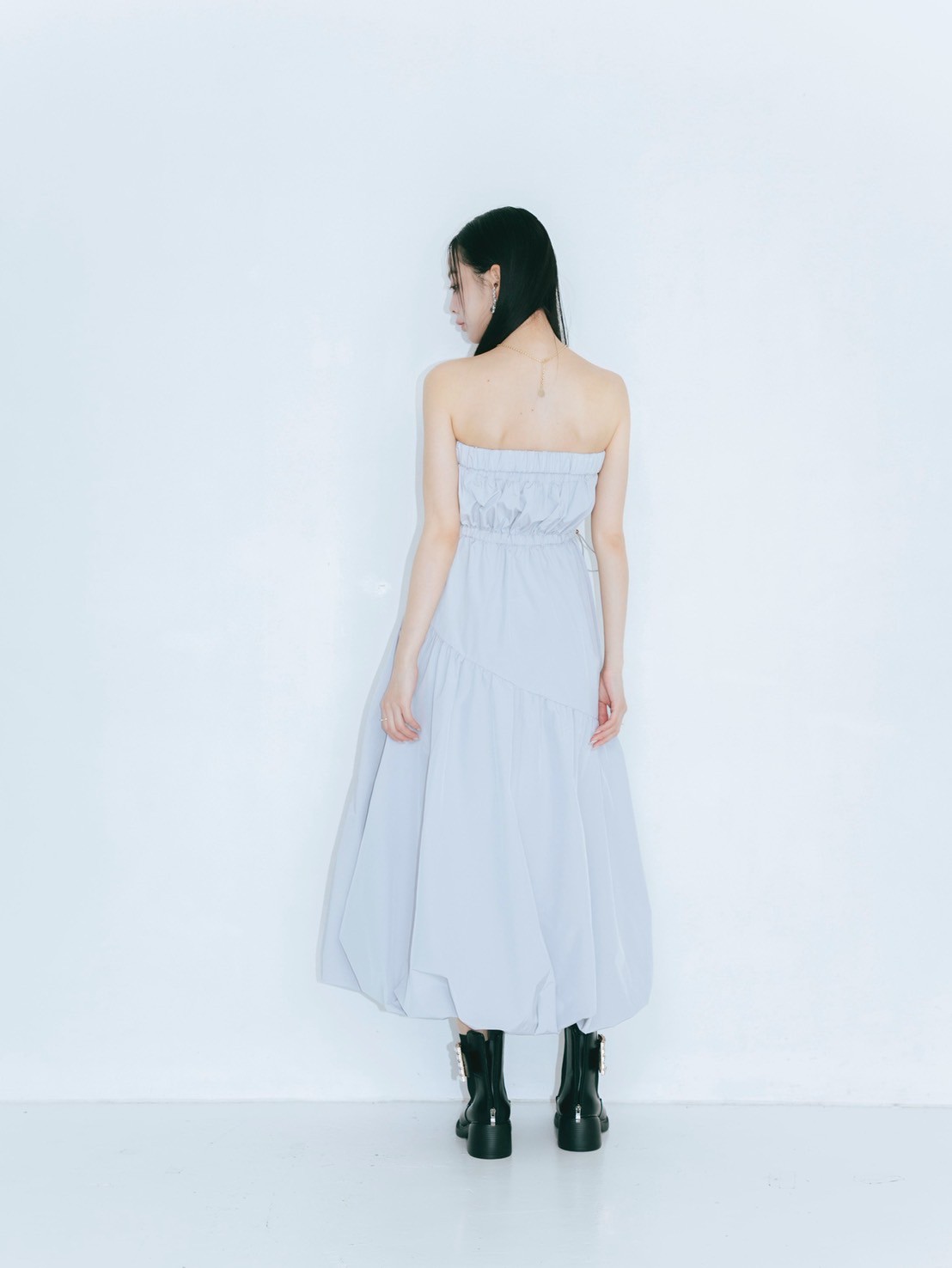 2way Balloon Bare Dress