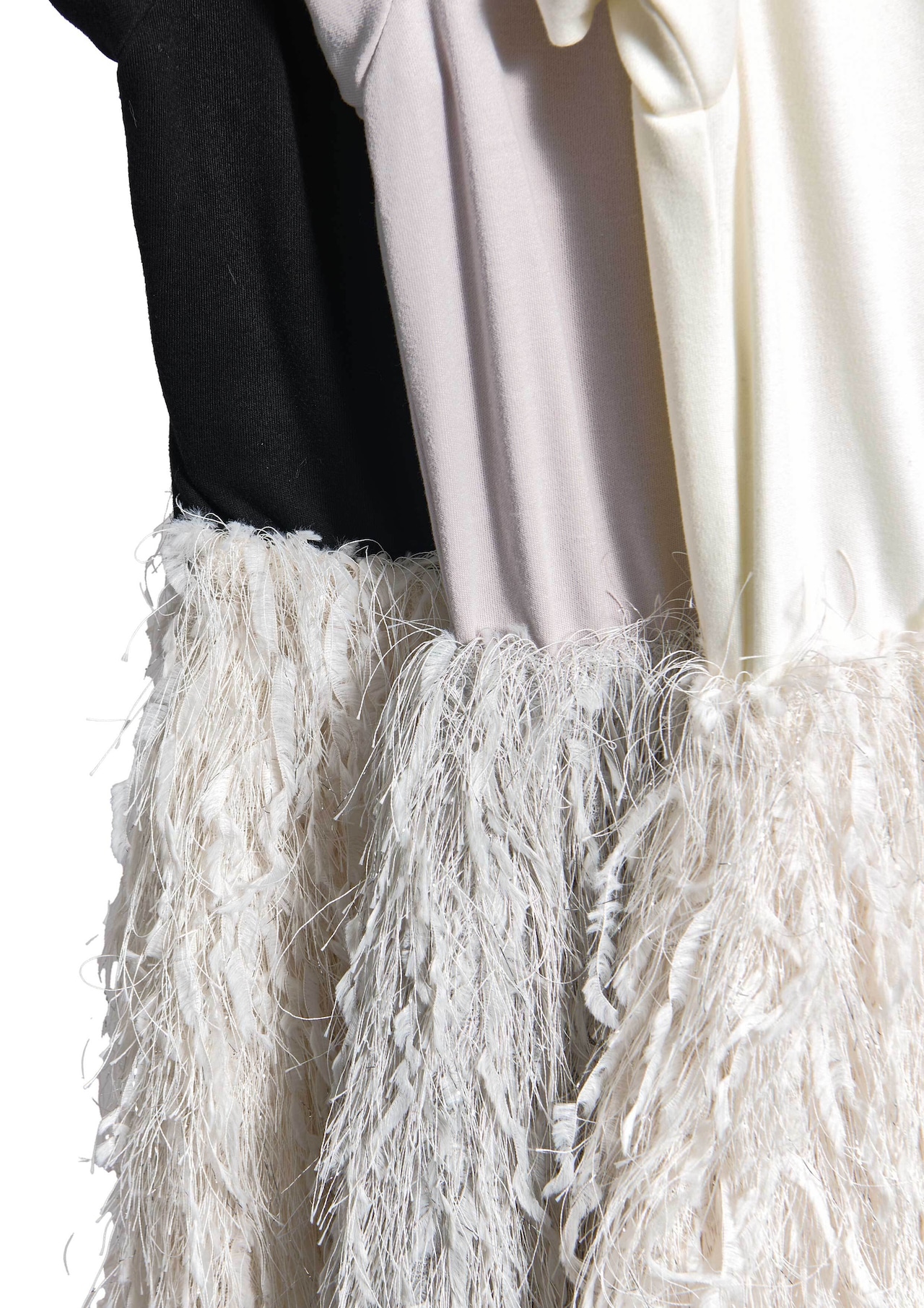 Volume Feather Dress