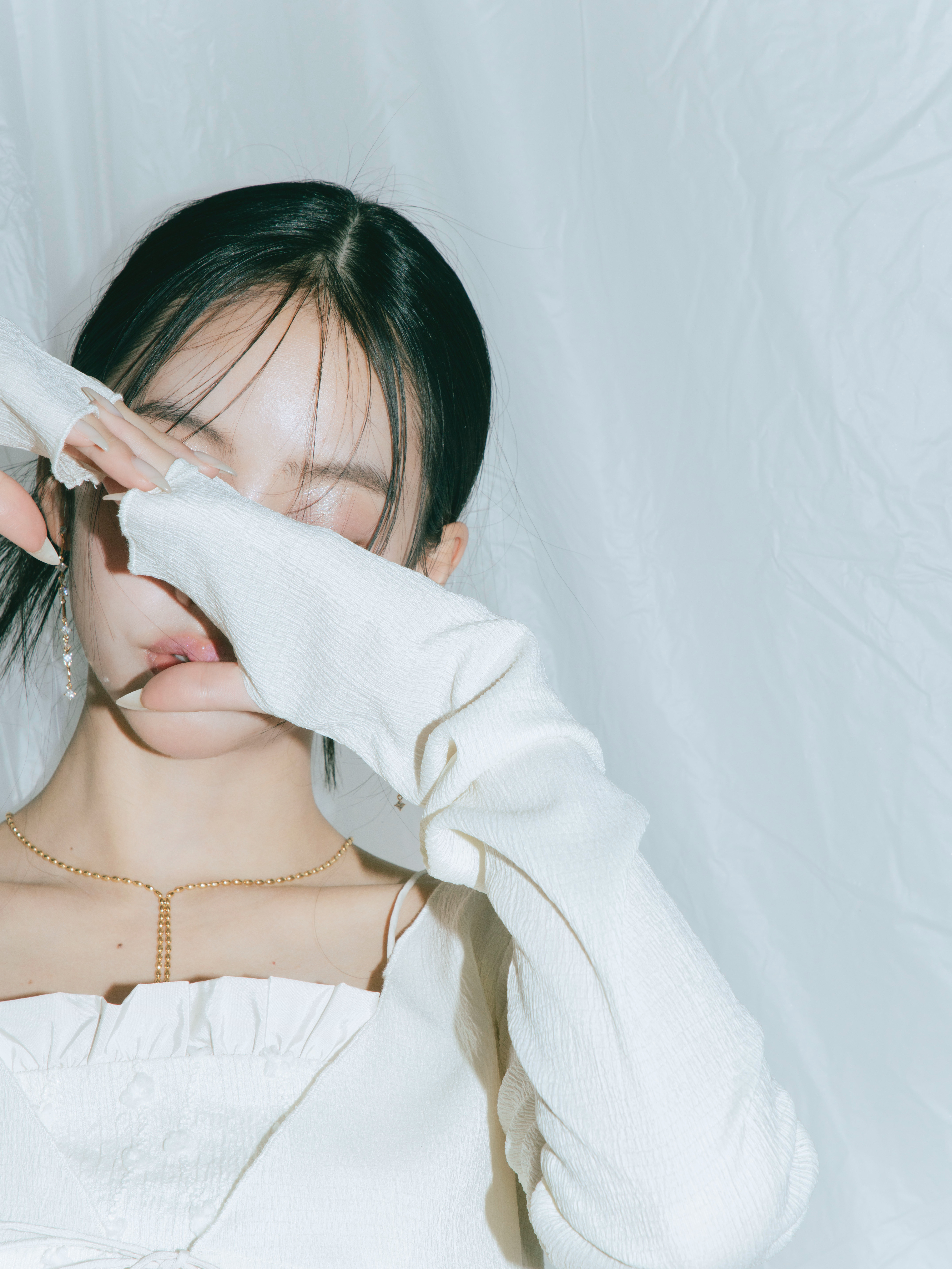 Whip Frill Fringe Dress Set