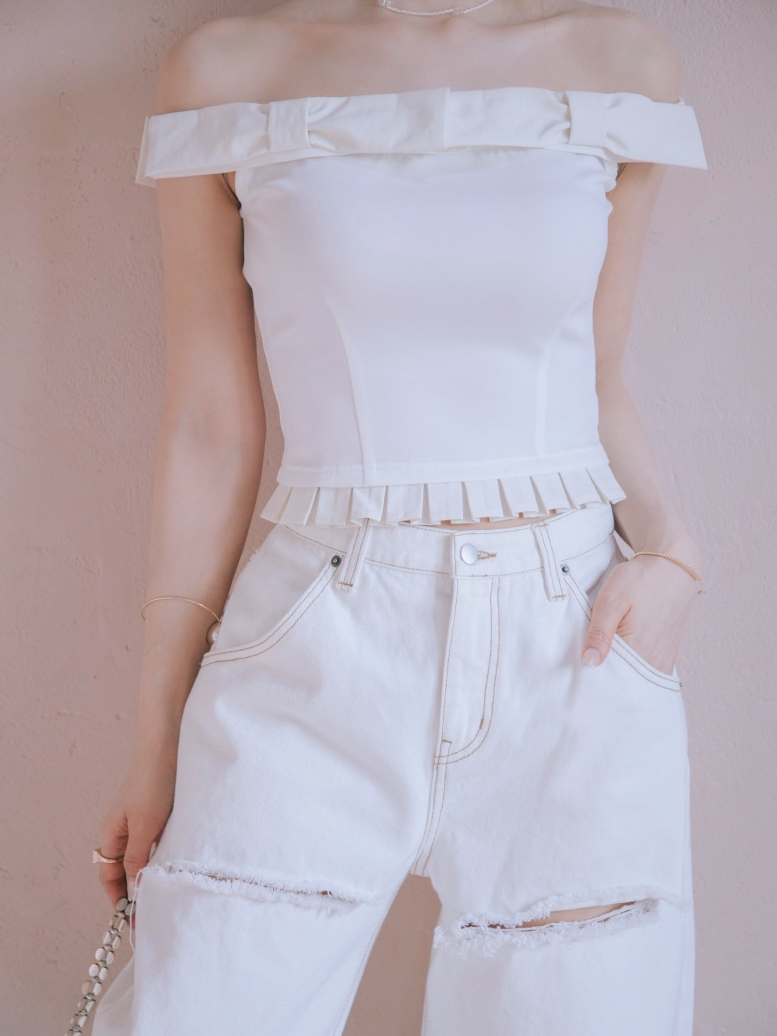 Double Ribbon Tops